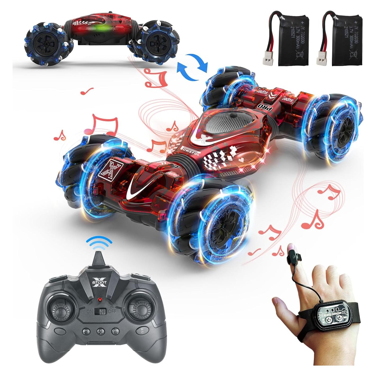 Coche RC Acrobacias XUERENTECH Rojo 4WD Todo Terreno