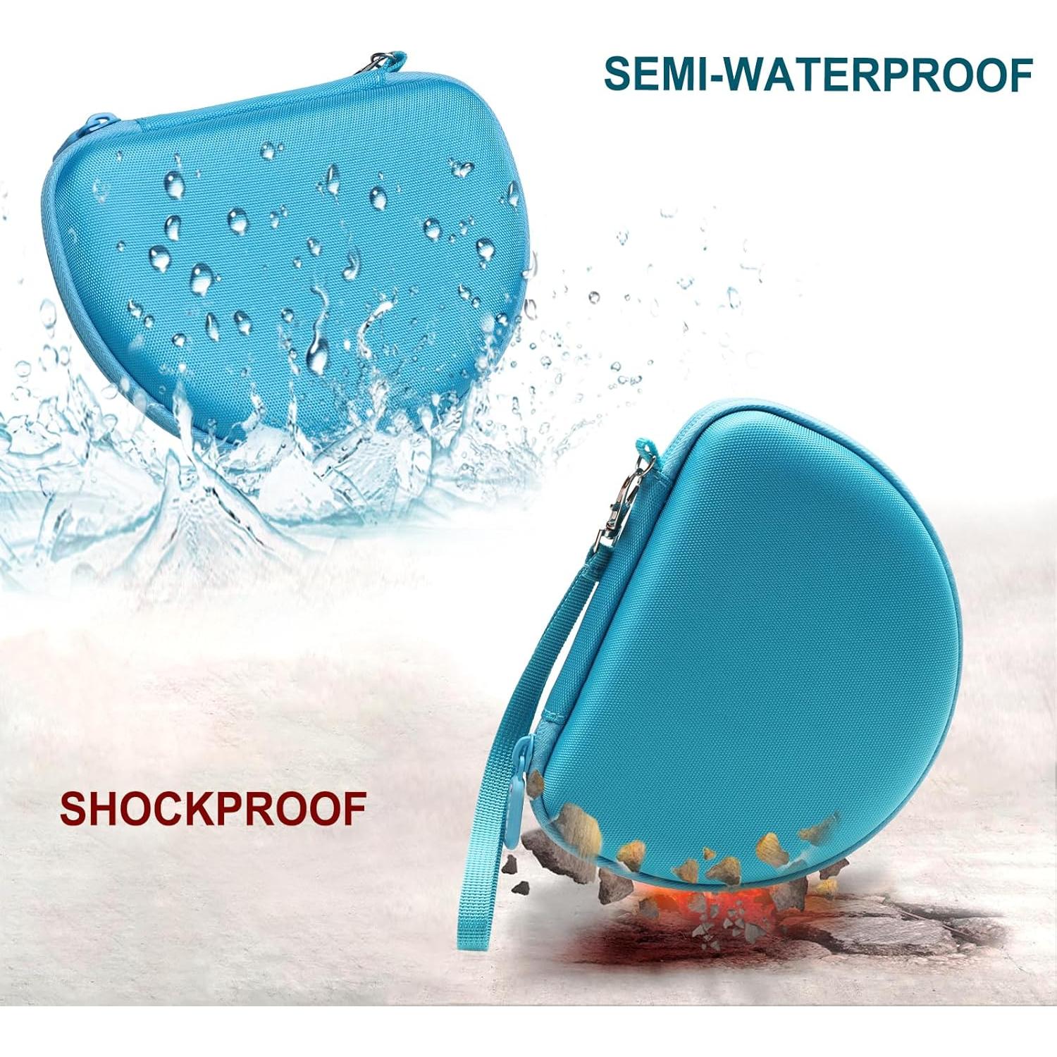 LTGEM Case Compatible with JBL JR 460NC / Junior 470NC / Junior 320BT / JR 310 / Junior 320 / JR 300BT Wireless Over-Ear Noise Cancelling Kids Headphones, Blue(Case Only)