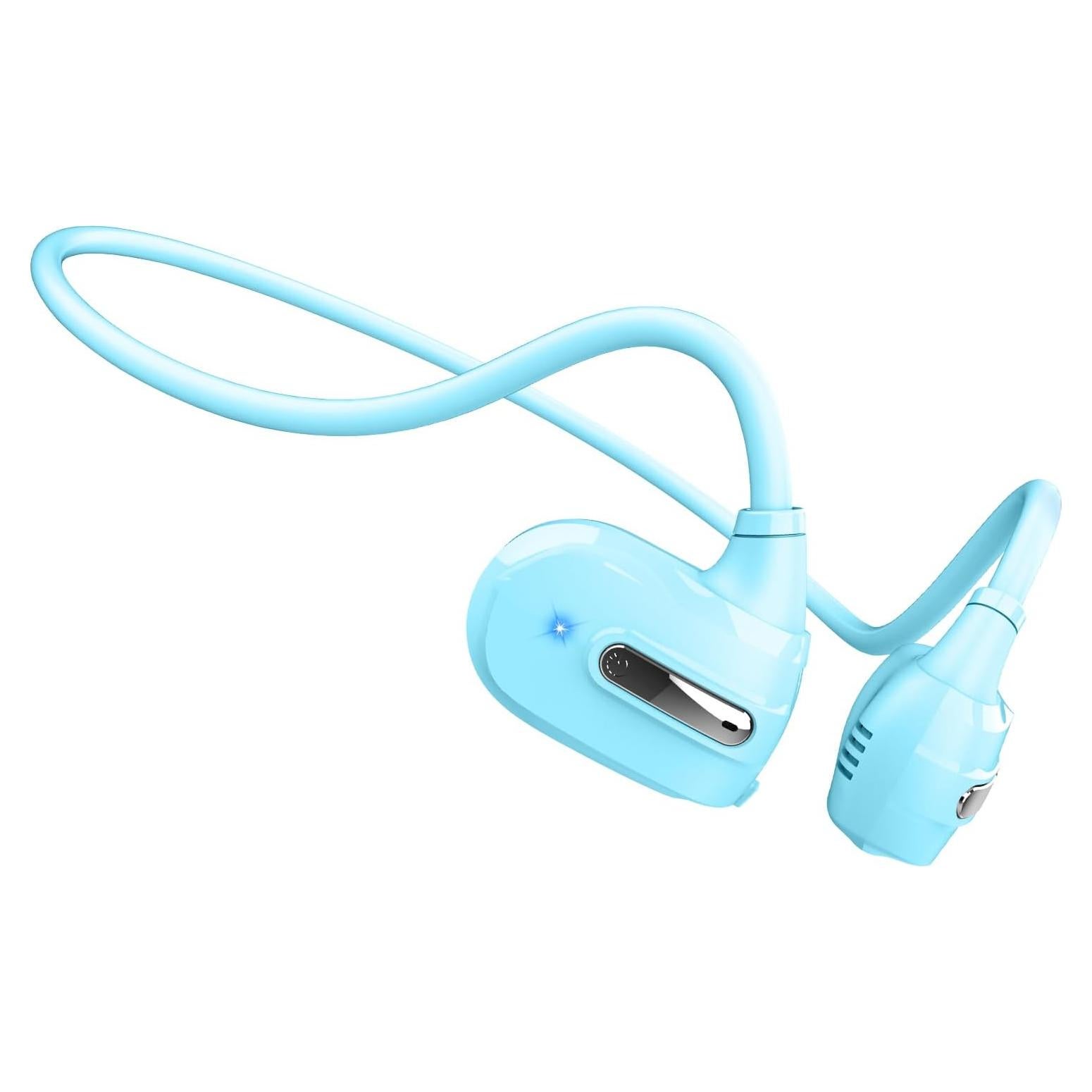 BANIGIPA Kids Headphones, Open Ear Headphones Comfortable for Teens Child Boys Girls, Wireless Bluetooth 5.4 Headset w/Mic for School/Tablet/Travel, 13g Ultra-Light, Protect Hearing, 10H Playtime