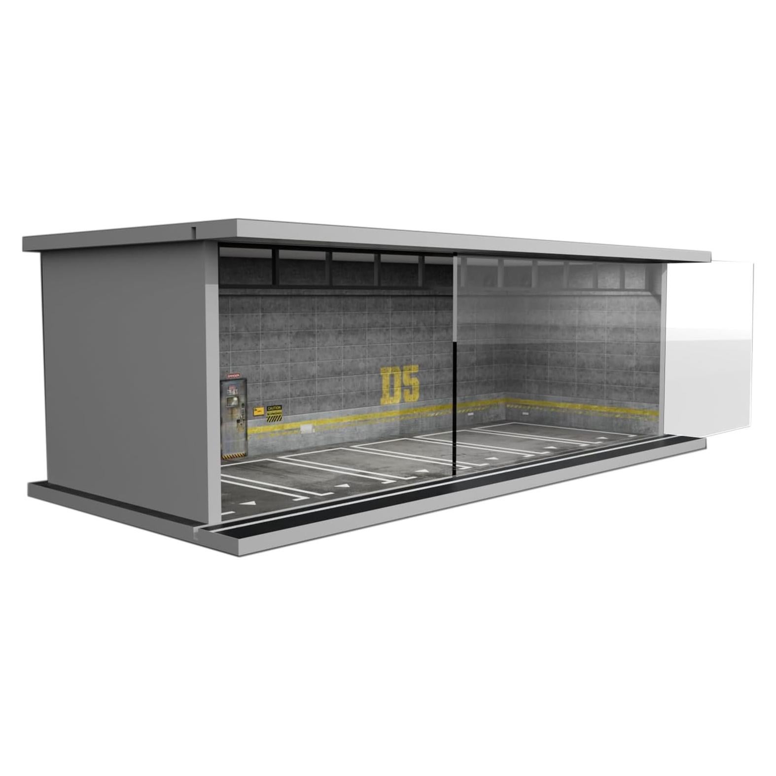 Estuche de Exhibición Bivitre 1:64 con Luz LED y Acrílico