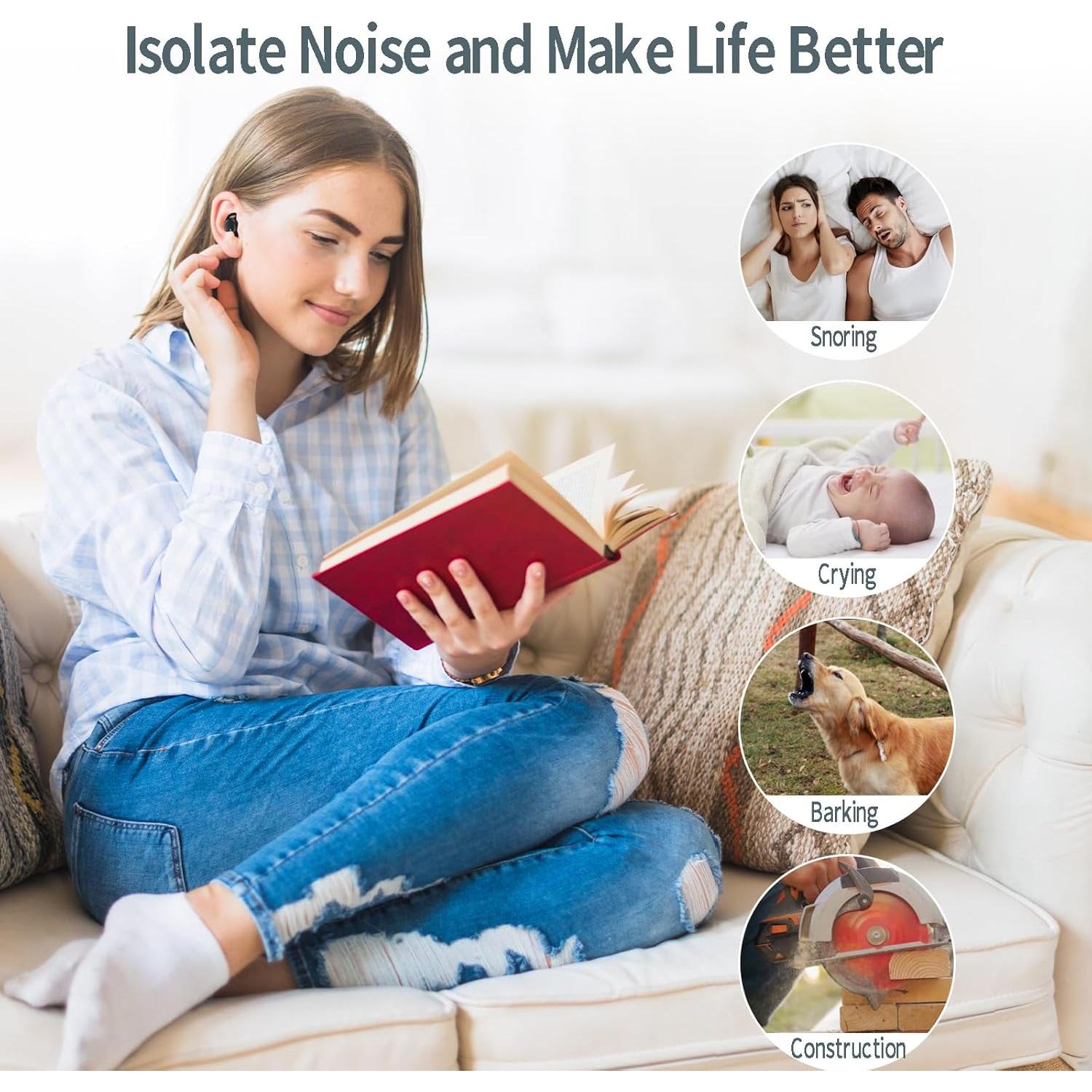 Auriculares Inalámbricos para Dormir Damipow L29, Bluetooth 5.3