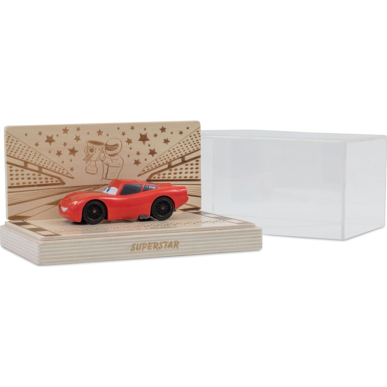 Organizador de Autos de Juguete de Madera - 3 Castles - Soporta 3 Autos