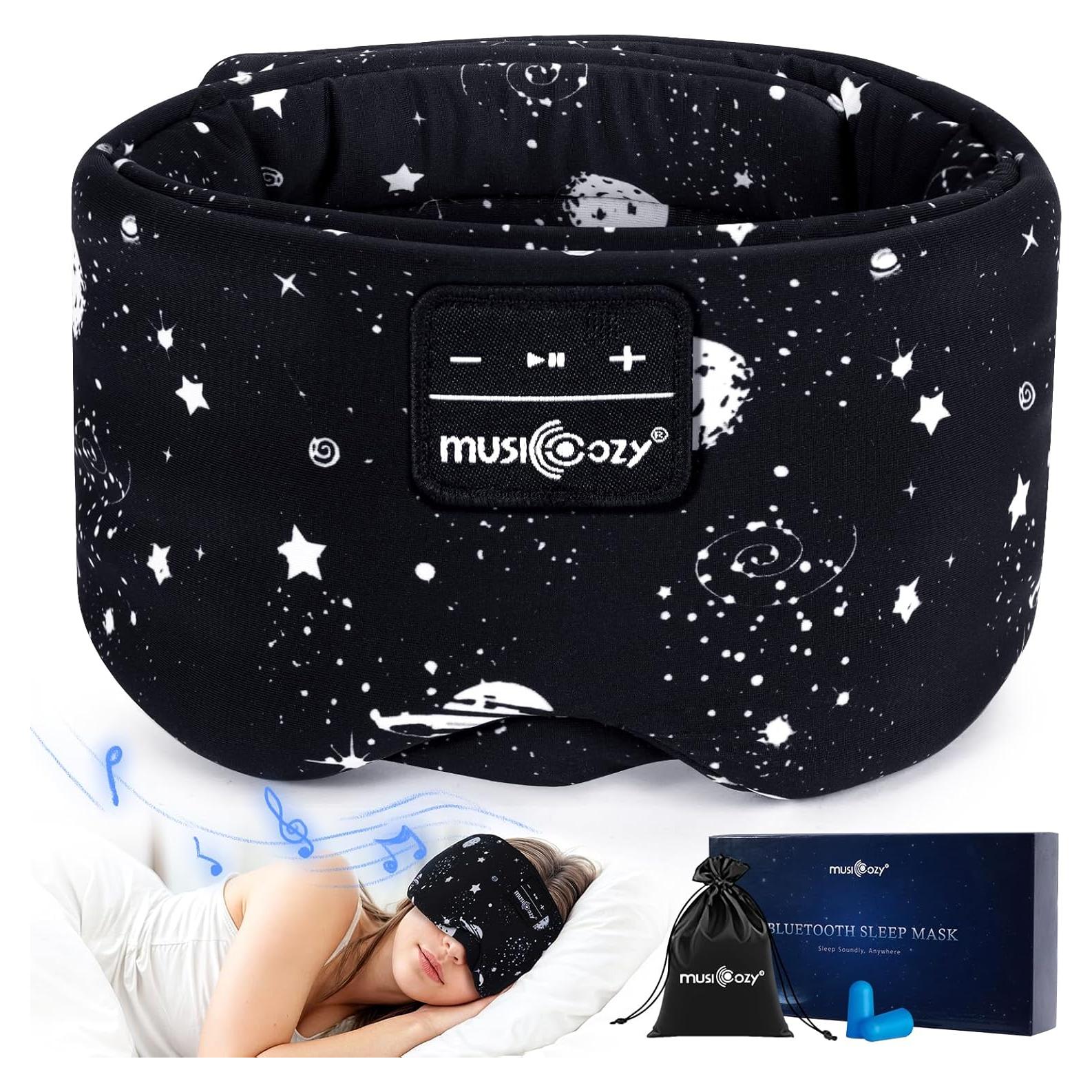 Auriculares para Dormir Bluetooth MUSICOZY con Máscara Ajustable