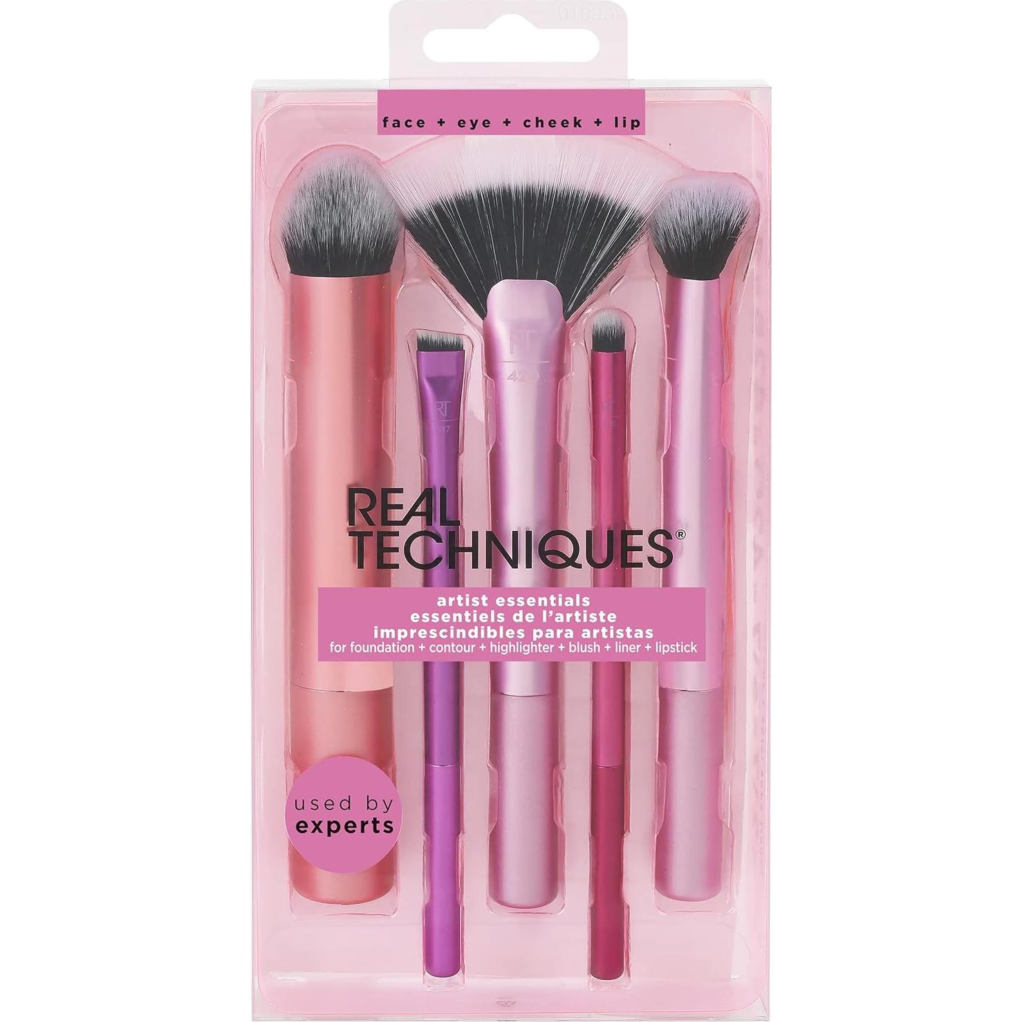 Conjunto de Brochas de Maquillaje Real Techniques 5 Piezas