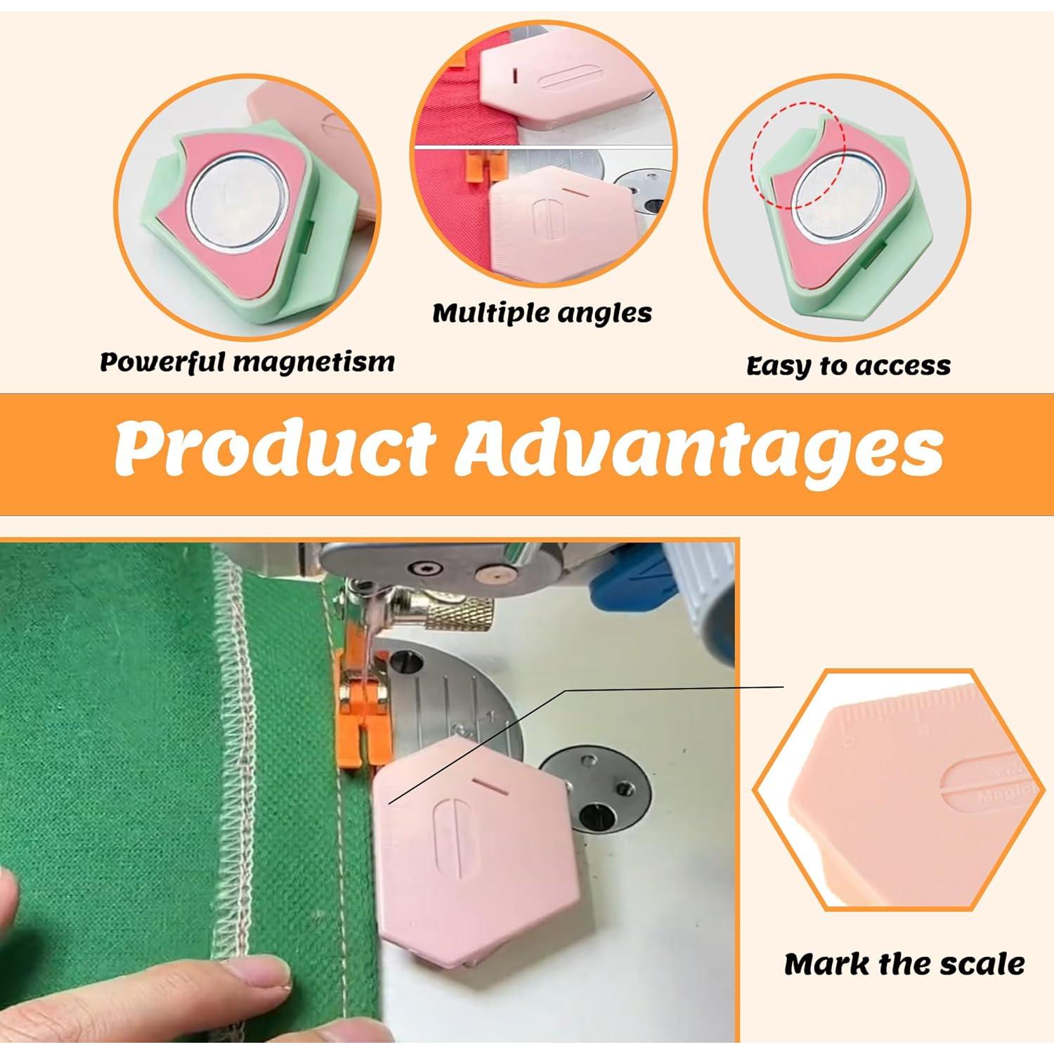 Guías Magnéticas para Costura XIRTAIOV - Paquete de 3 Colores
