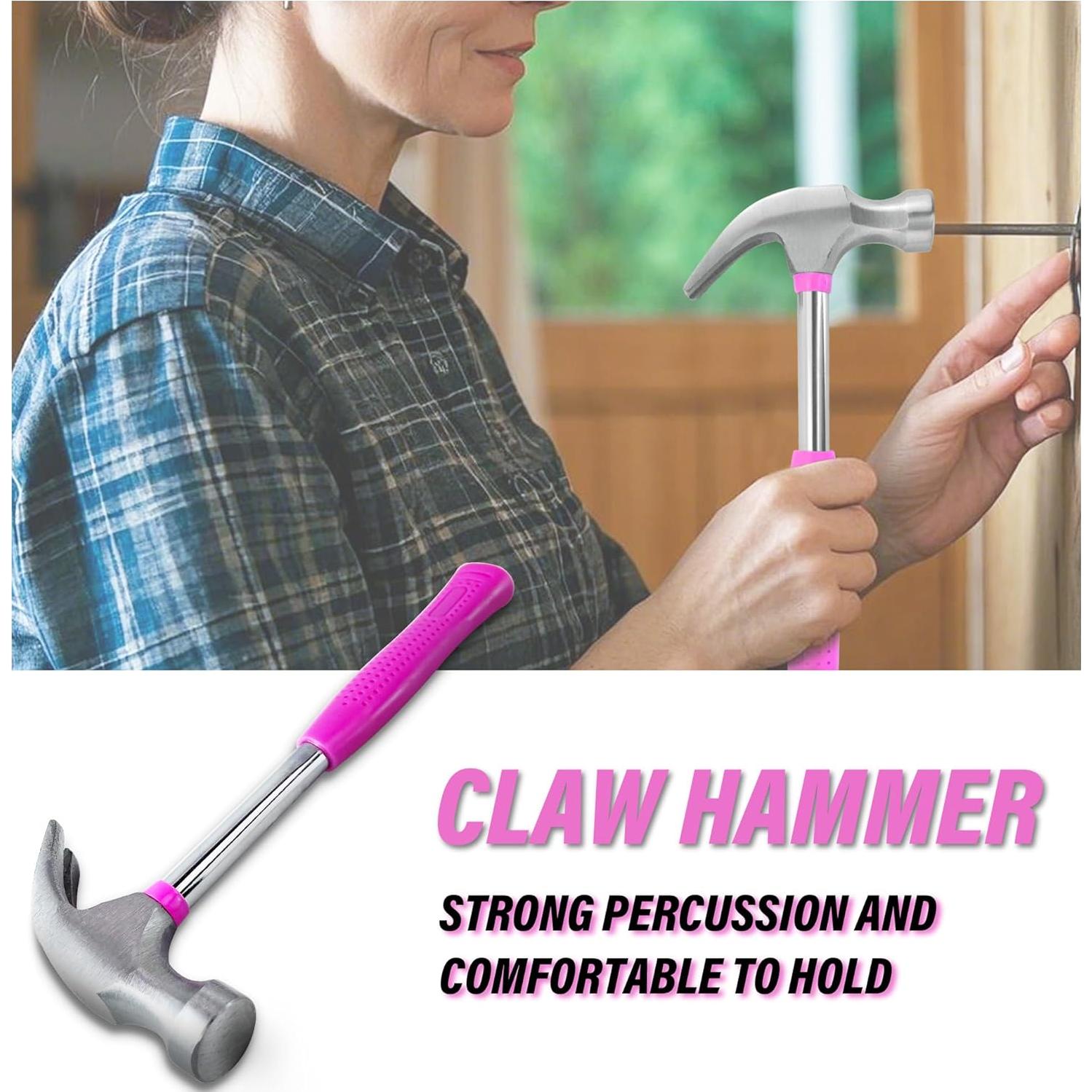 Kit de Herramientas Rosa SOLUDE 102 Piezas con Estuche