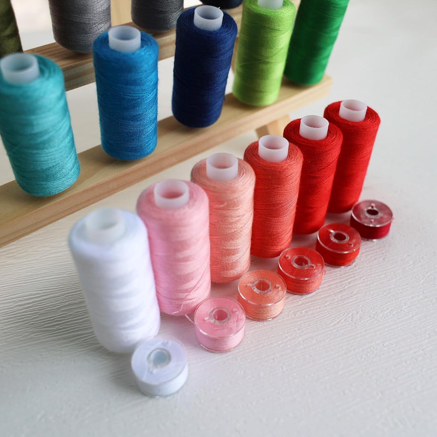 72 Hilos de Coser HAGBOU Multicolor 400 Yardas Poliester