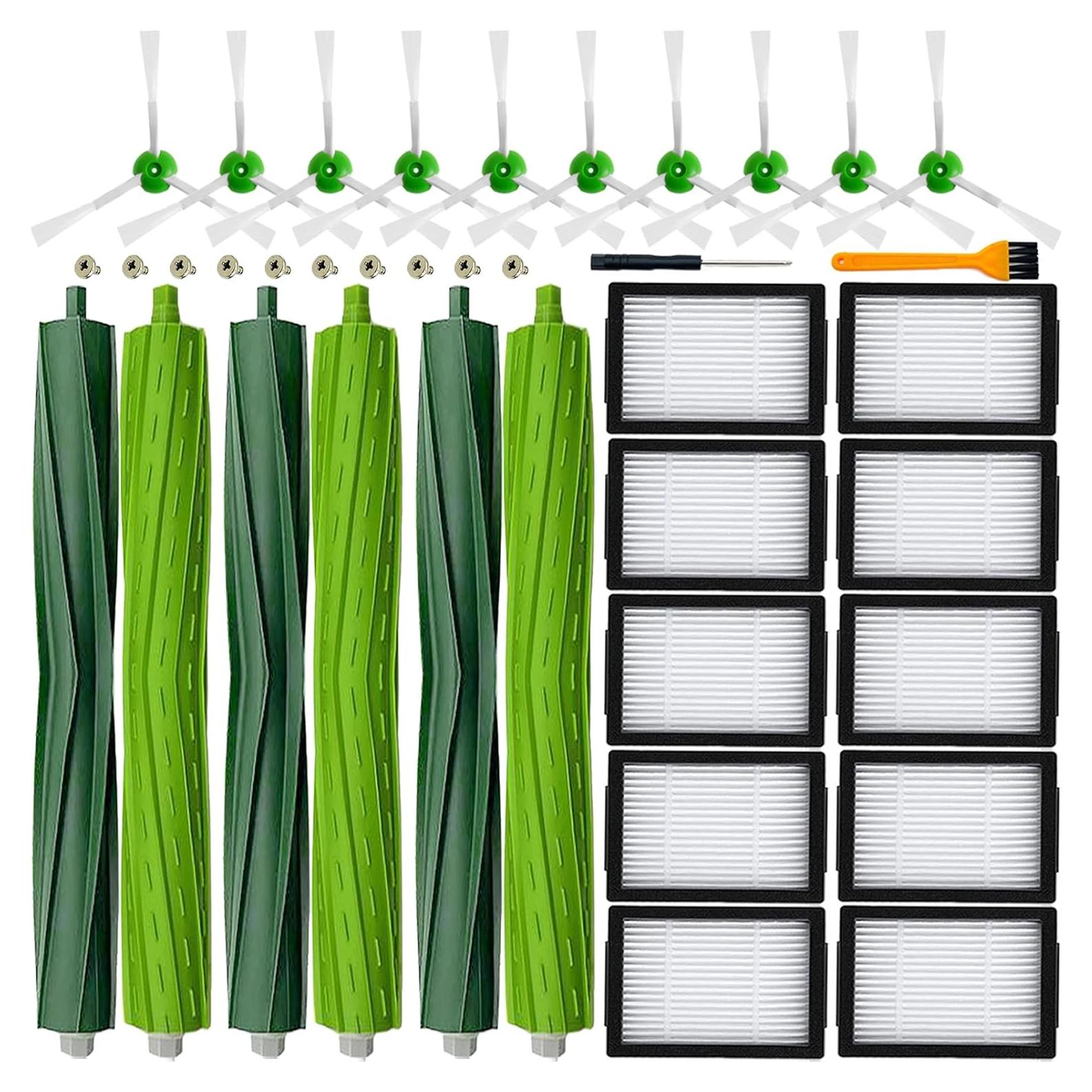 Piezas de Repuesto iRobot Roomba i7 - 10 Filtros y Cepillos