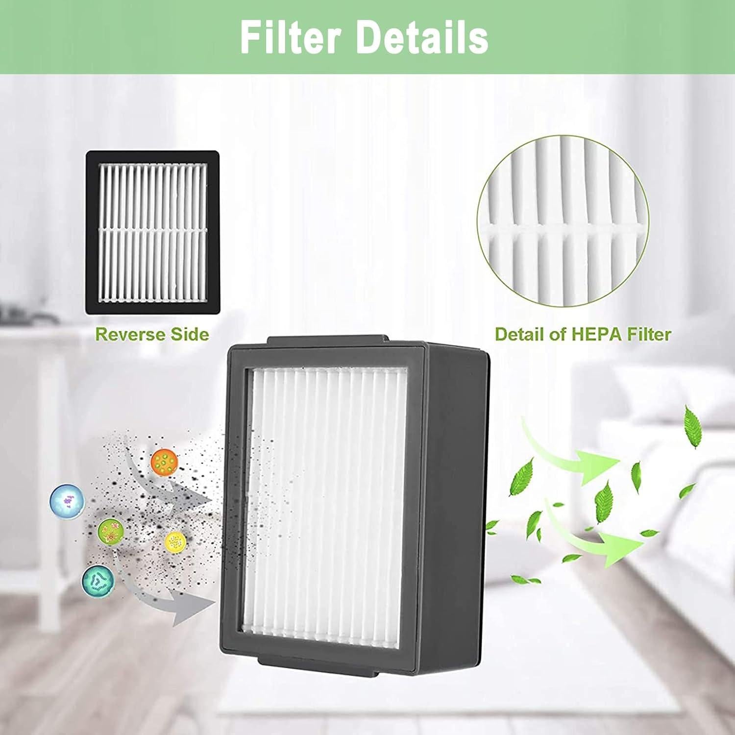 Piezas de Repuesto iRobot Roomba i7 - 10 Filtros y Cepillos