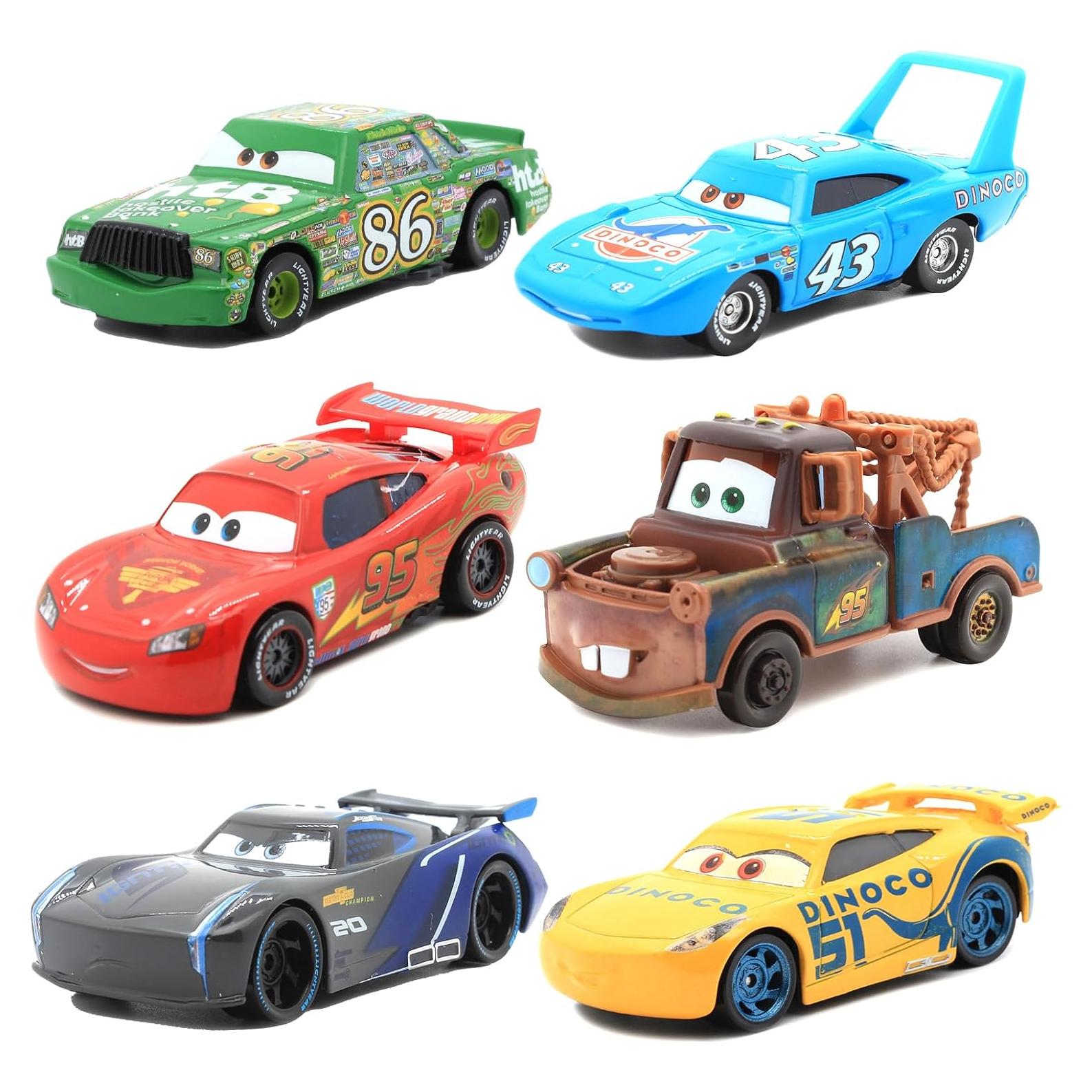 Conjunto de Coches de Juguete IYZEVK 6 Piezas 1:55