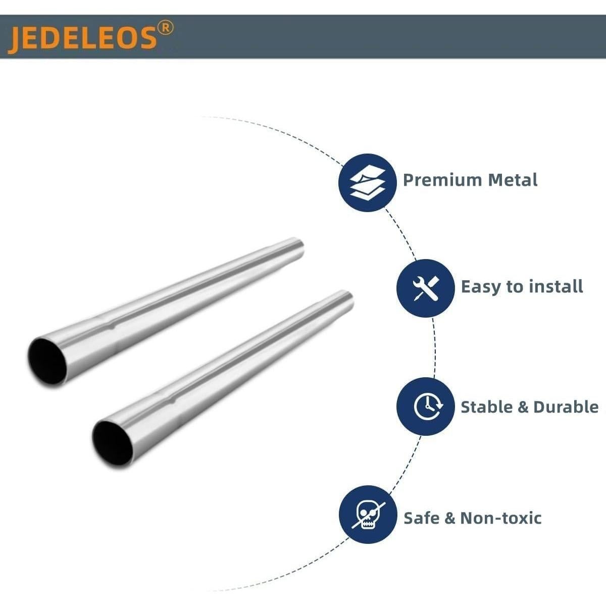 Varilla de Extensión de Metal JEDELEOS 40.1 cm para Aspiradora Eureka