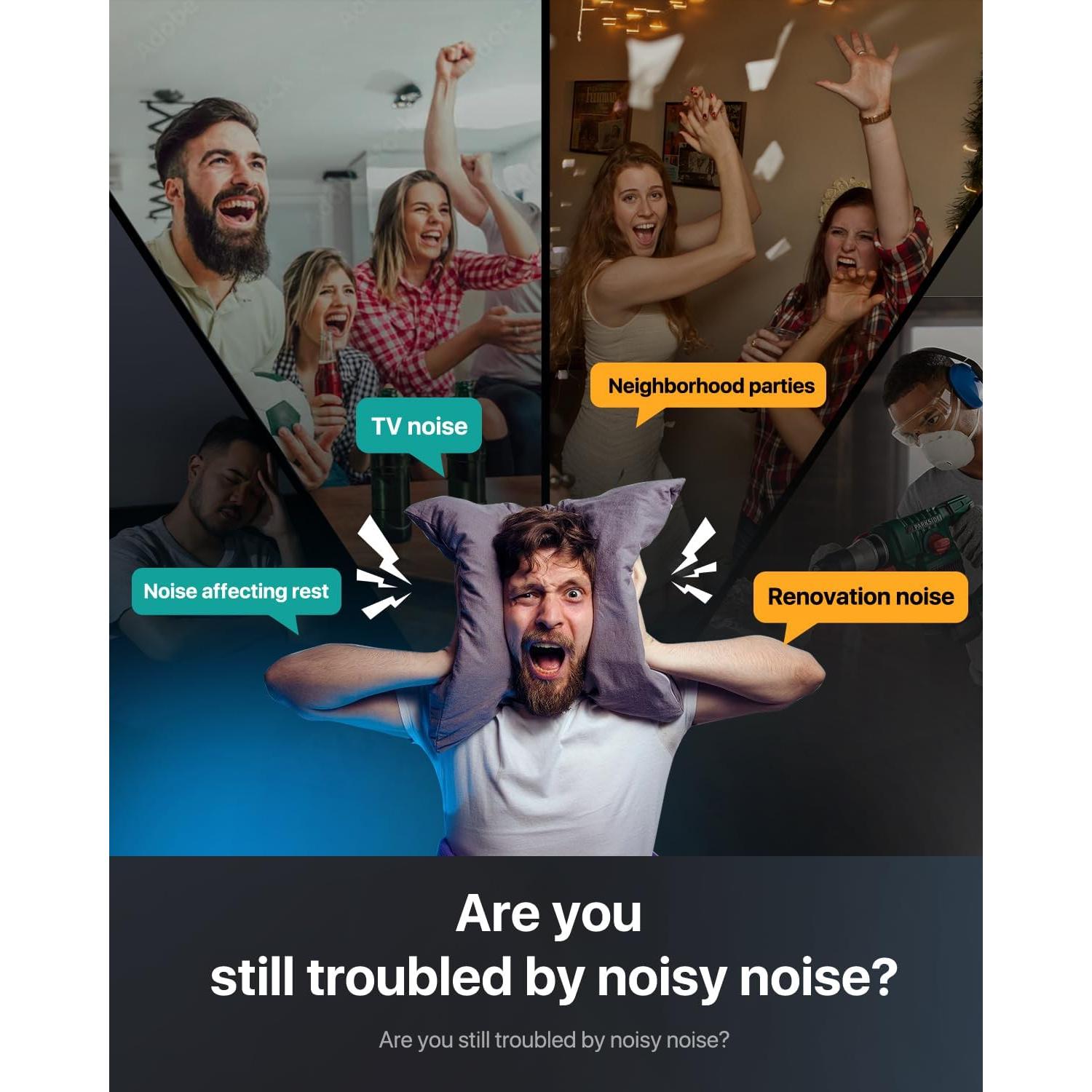 Paneles Acústicos Autoadhesivos Soundsbay 12 Piezas Beige 30.48cm