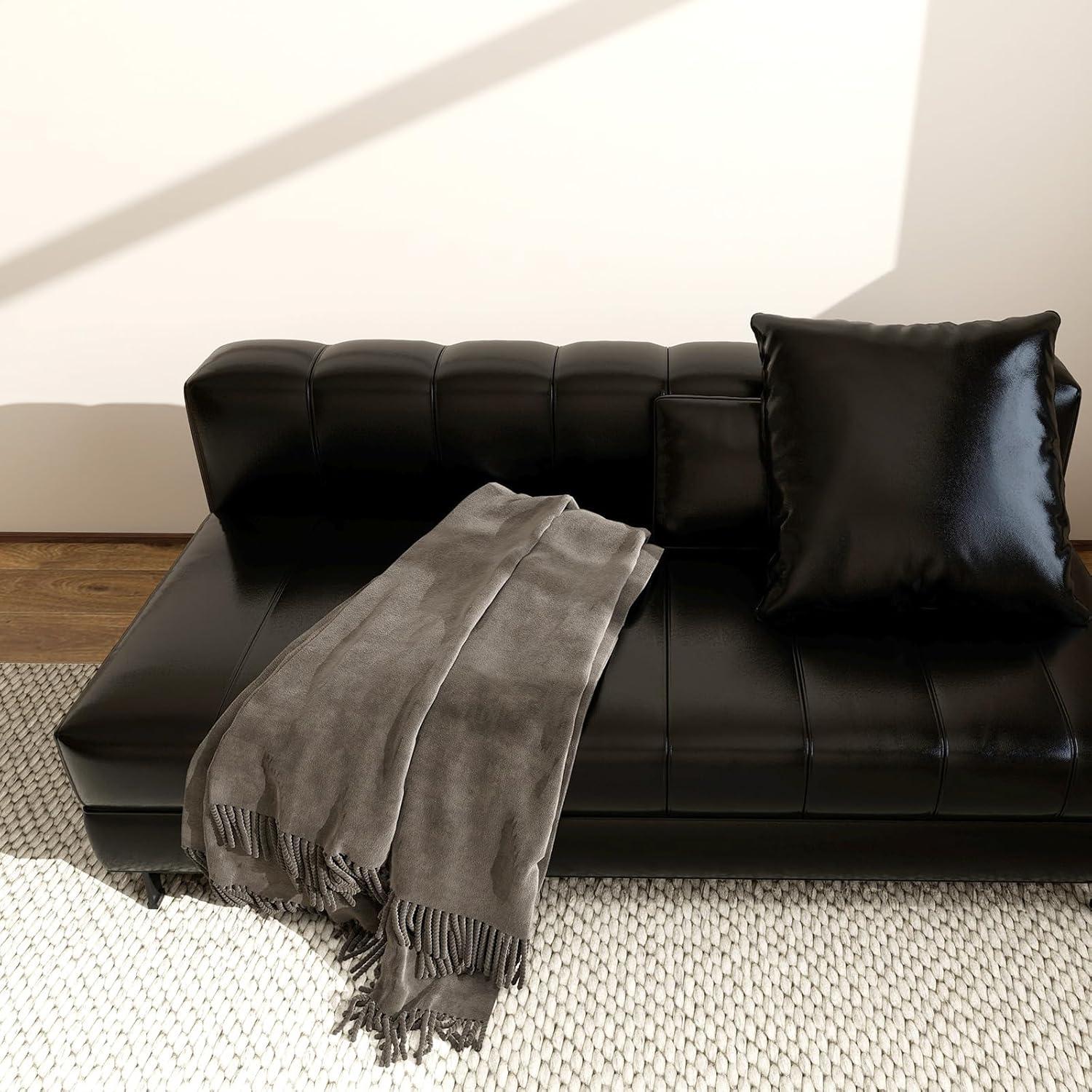 Parche de Reparación de Cuero CAX 39.9x101.6 cm Negro Autoadhesivo