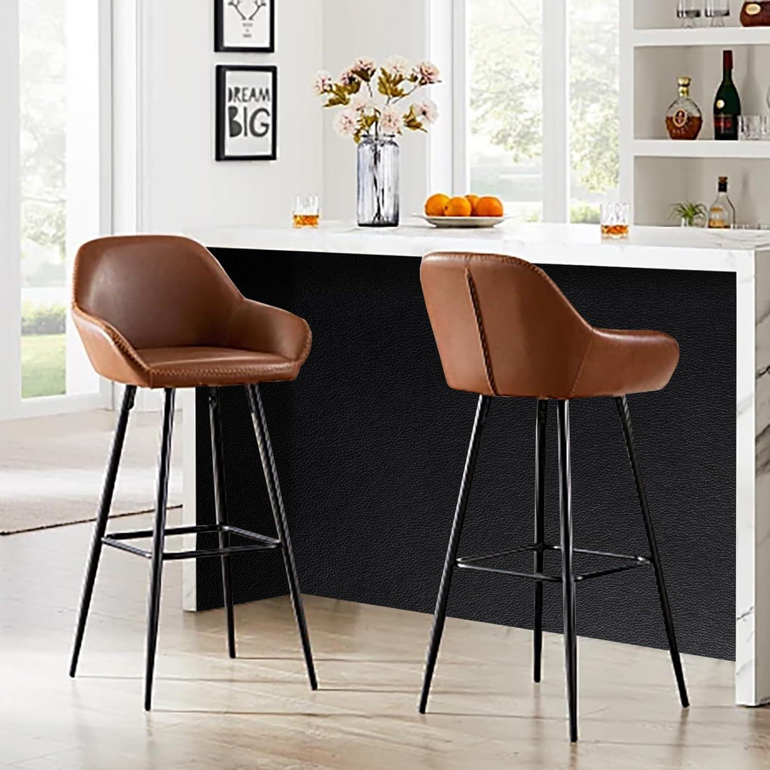 Parche de Reparación de Cuero CAX 39.9x101.6 cm Negro Autoadhesivo