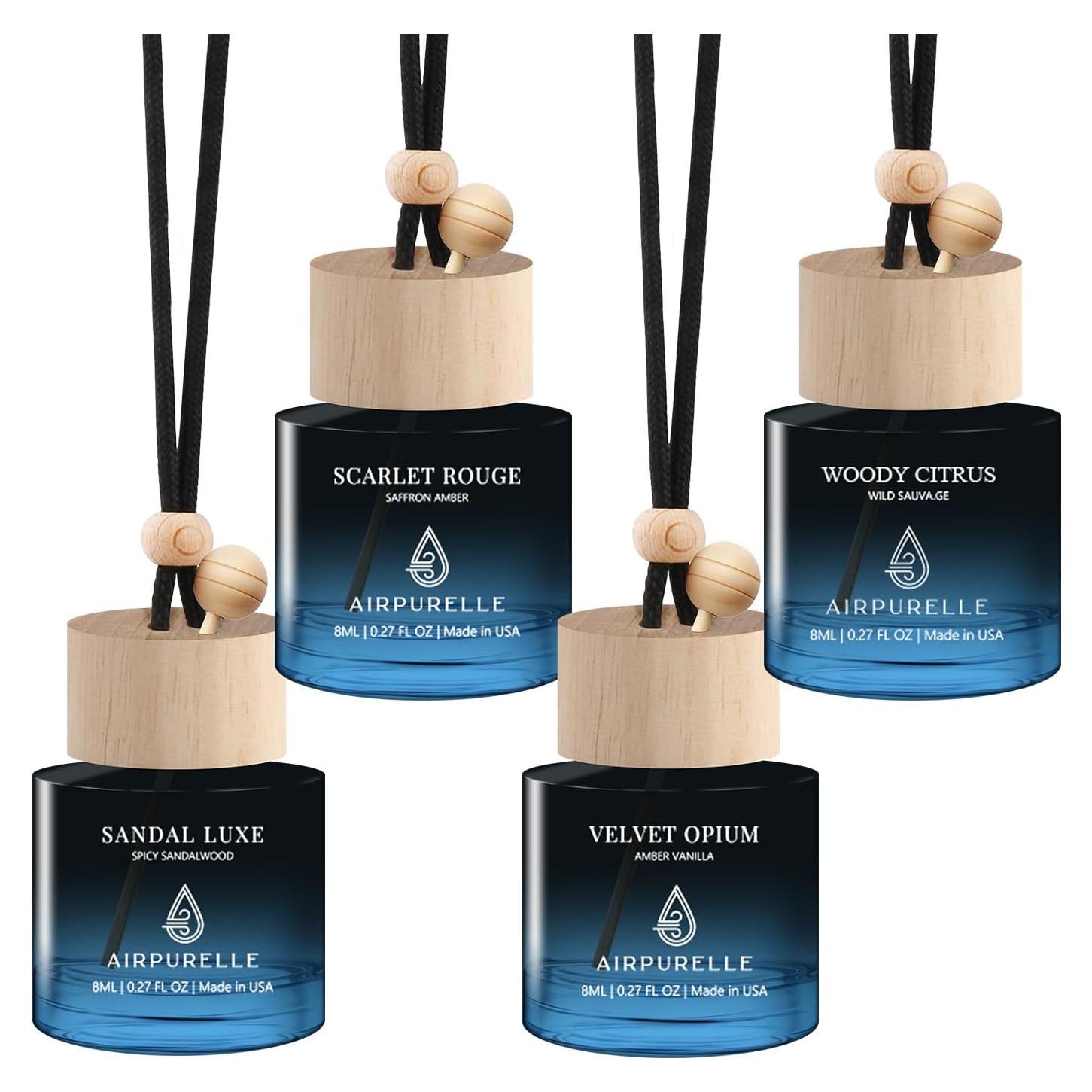 Ambientador de Coche Colgante Wellington - 4 Fragancias 8ml