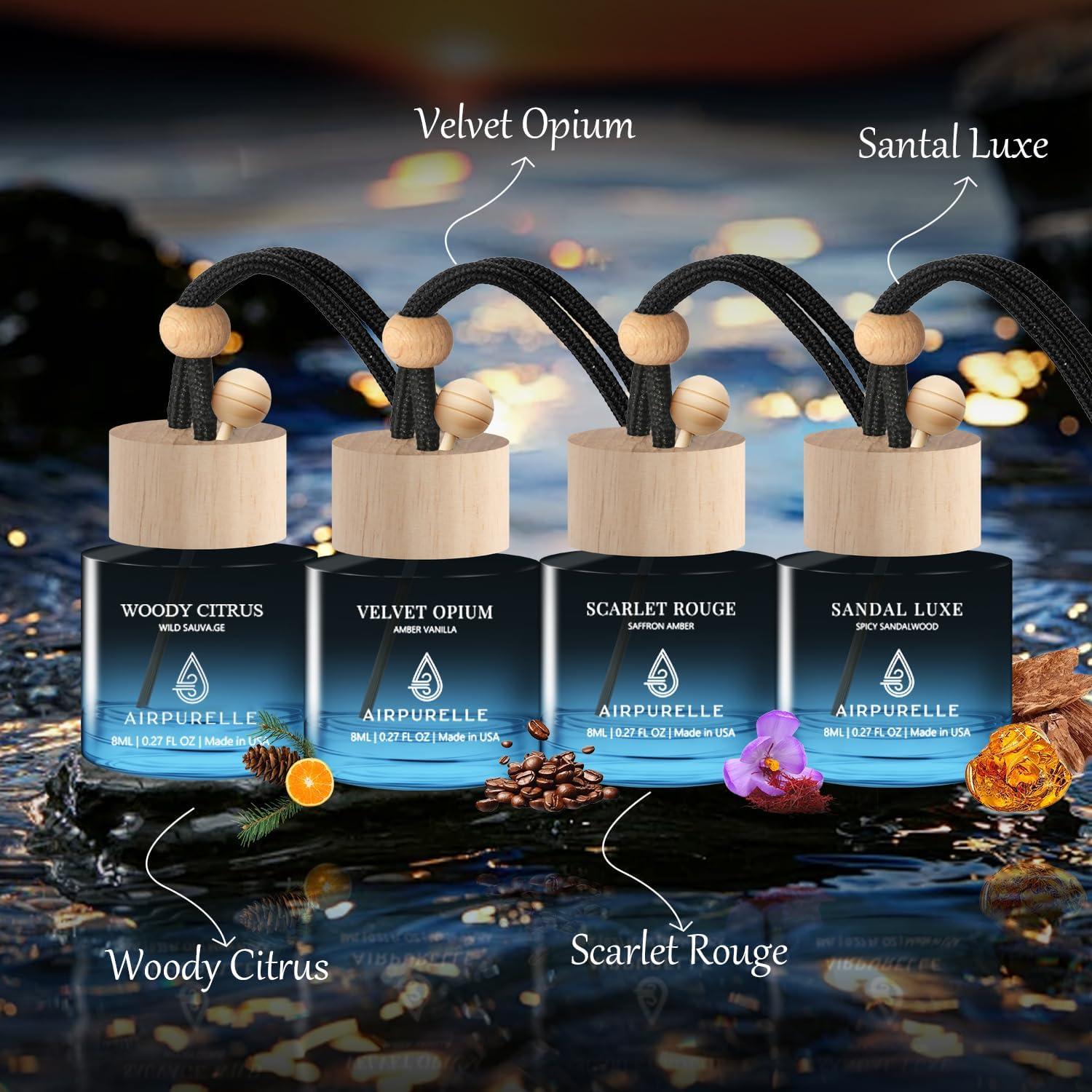 Ambientador de Coche Colgante Wellington - 4 Fragancias 8ml