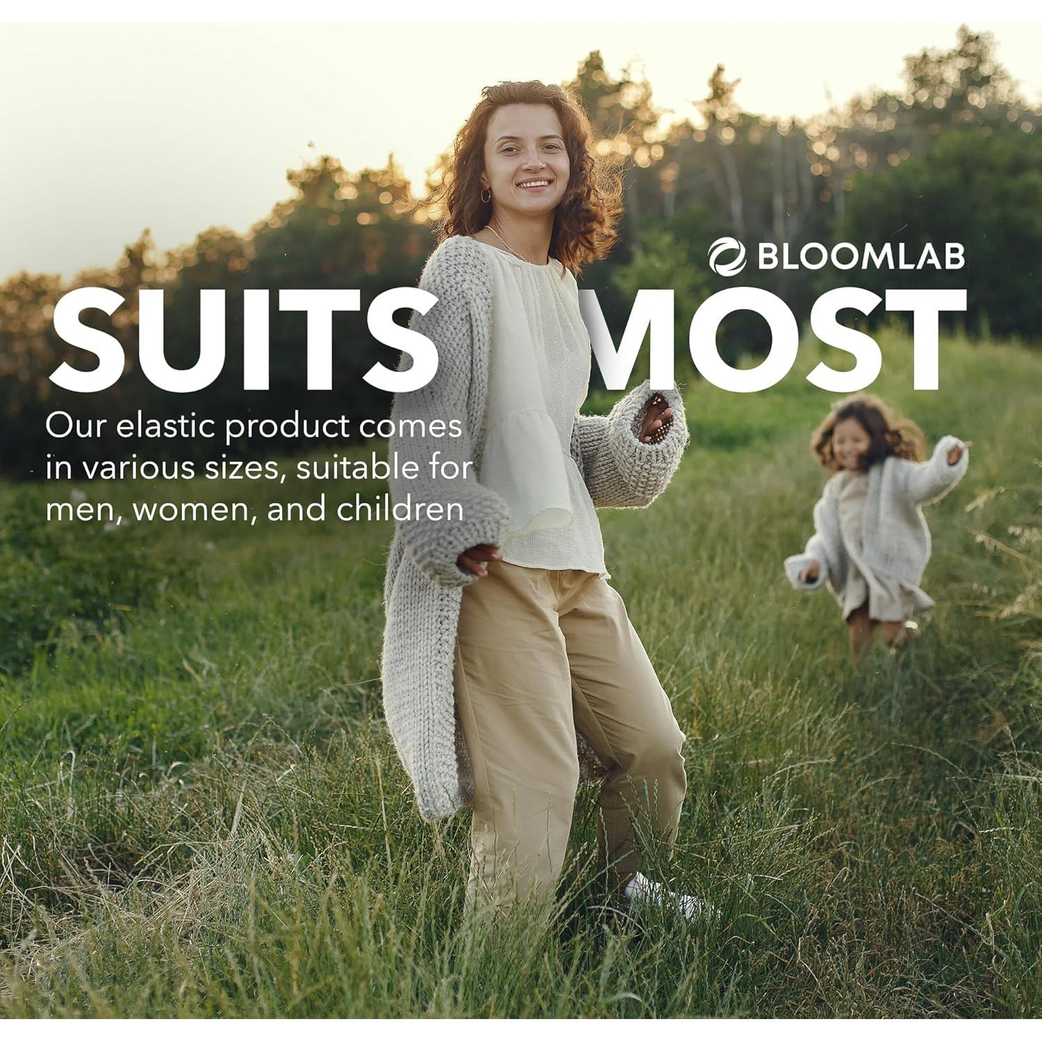 Protectores de Dedos de Silicona BloomLab - 12 Pcs Beige para Alivio de Dolor