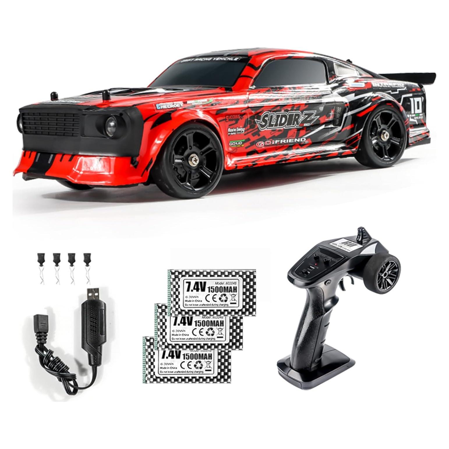 Coche RC GoolRC 2103 Drift 1:14 4WD 35 km/h 3 Baterías