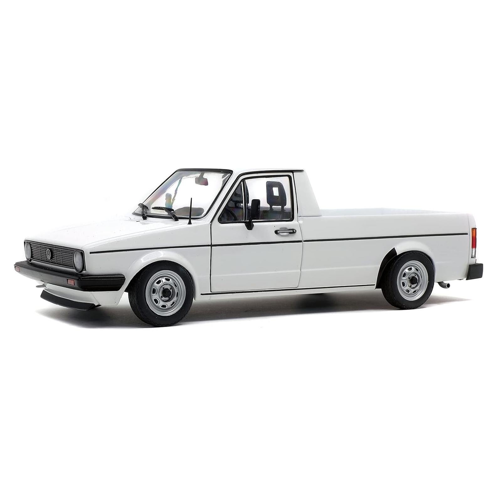 Modelo VW Caddy MK1 Blanco 1:18 Solido Detalles Realistas