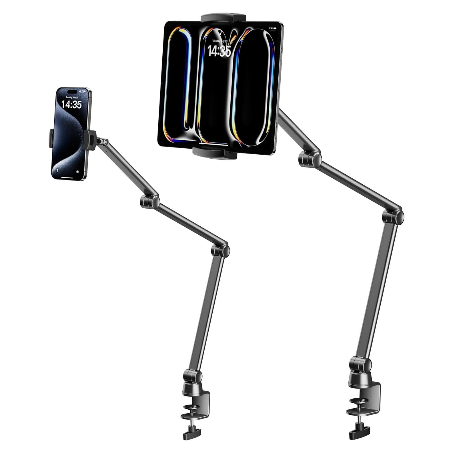 Soporte Ajustable para iPad LULULOOK Negro 4.7"-13"