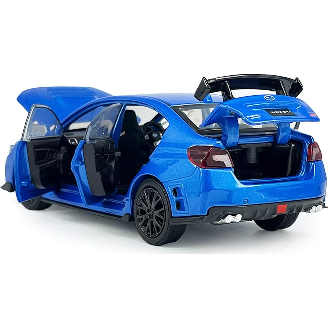 Coche Diecast Metanyl Impreza WRX STI 1/32 Azul