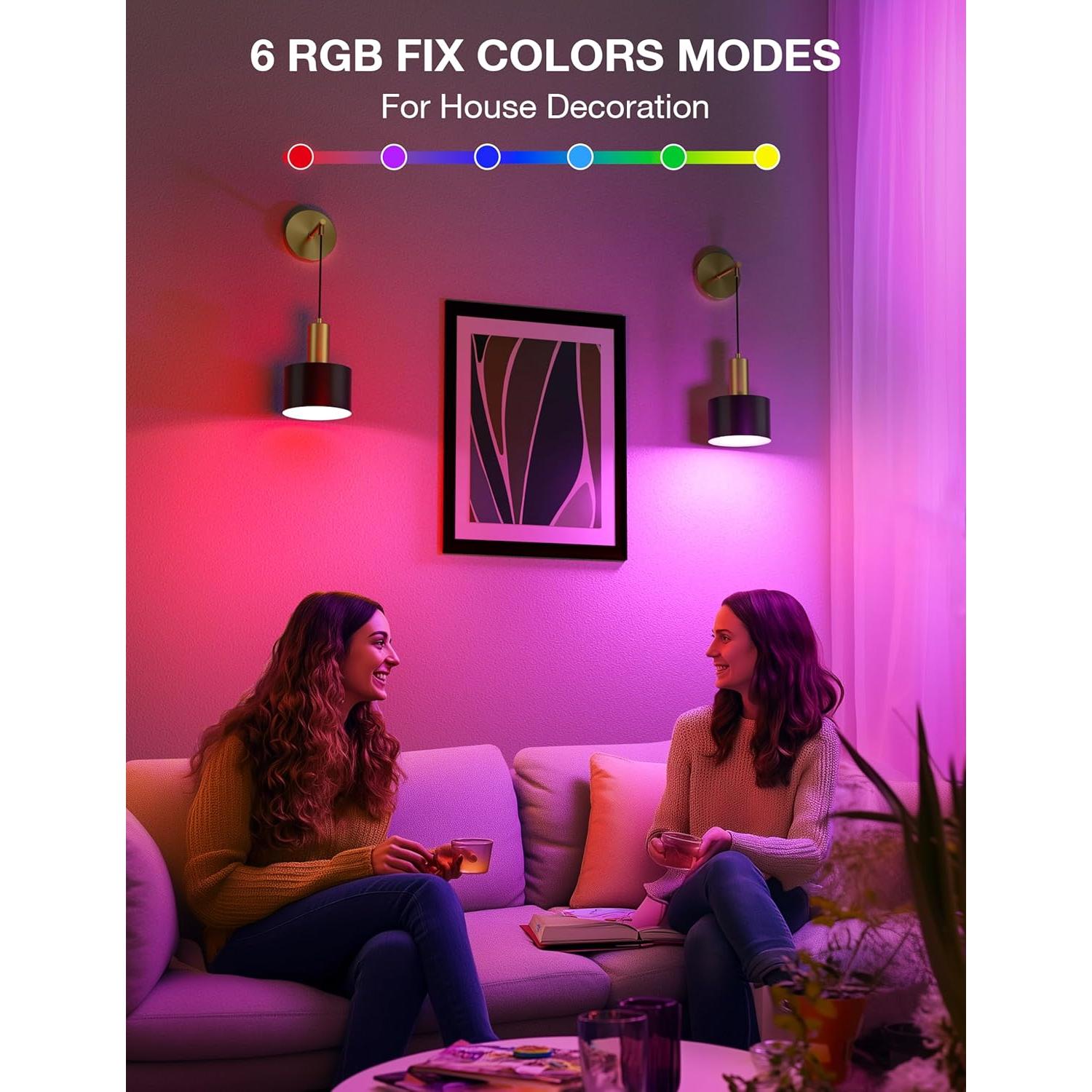 Conjunto 2 Apliques de Pared Inalámbricos NIORSUN Dorado y Negro