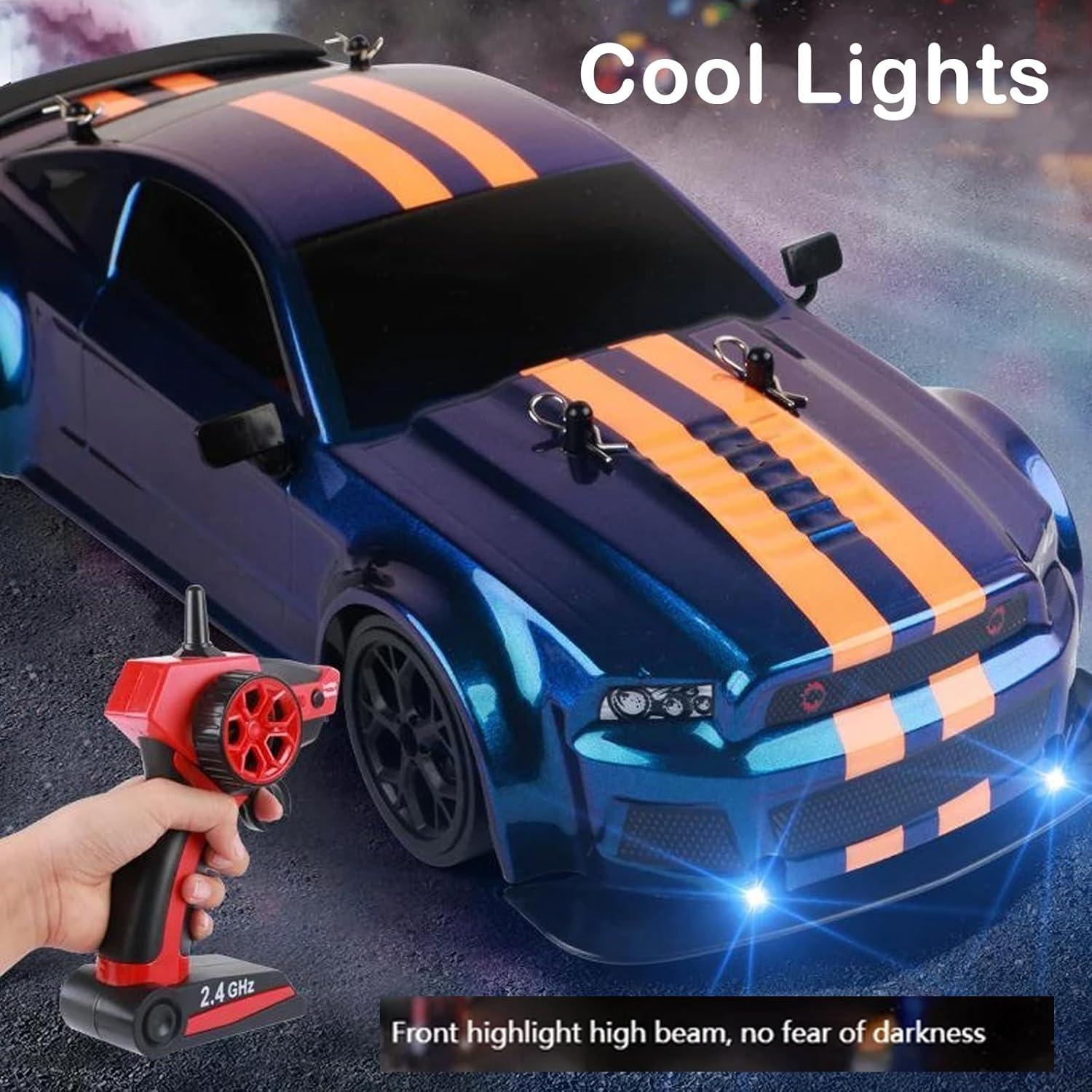 Coche RC Hylukon 8005 4WD 30 km/h con Iluminación