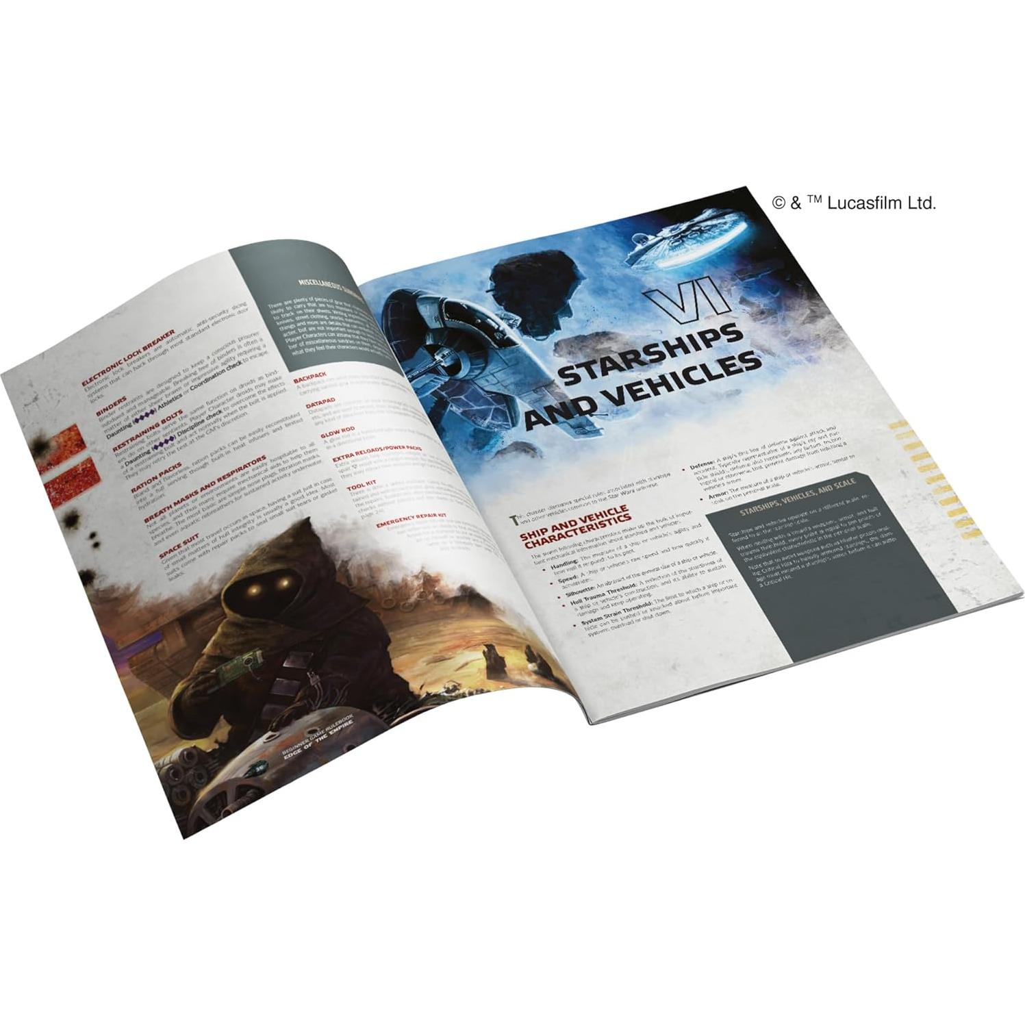 Juego de Rol Star Wars Borde del Imperio - Principiantes 3-5 Jugadores