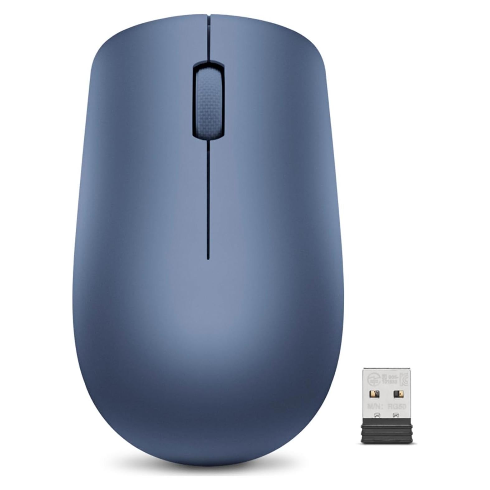 Ratón Inalámbrico Lenovo 530 Azul, 1200 DPI, Ergonómico