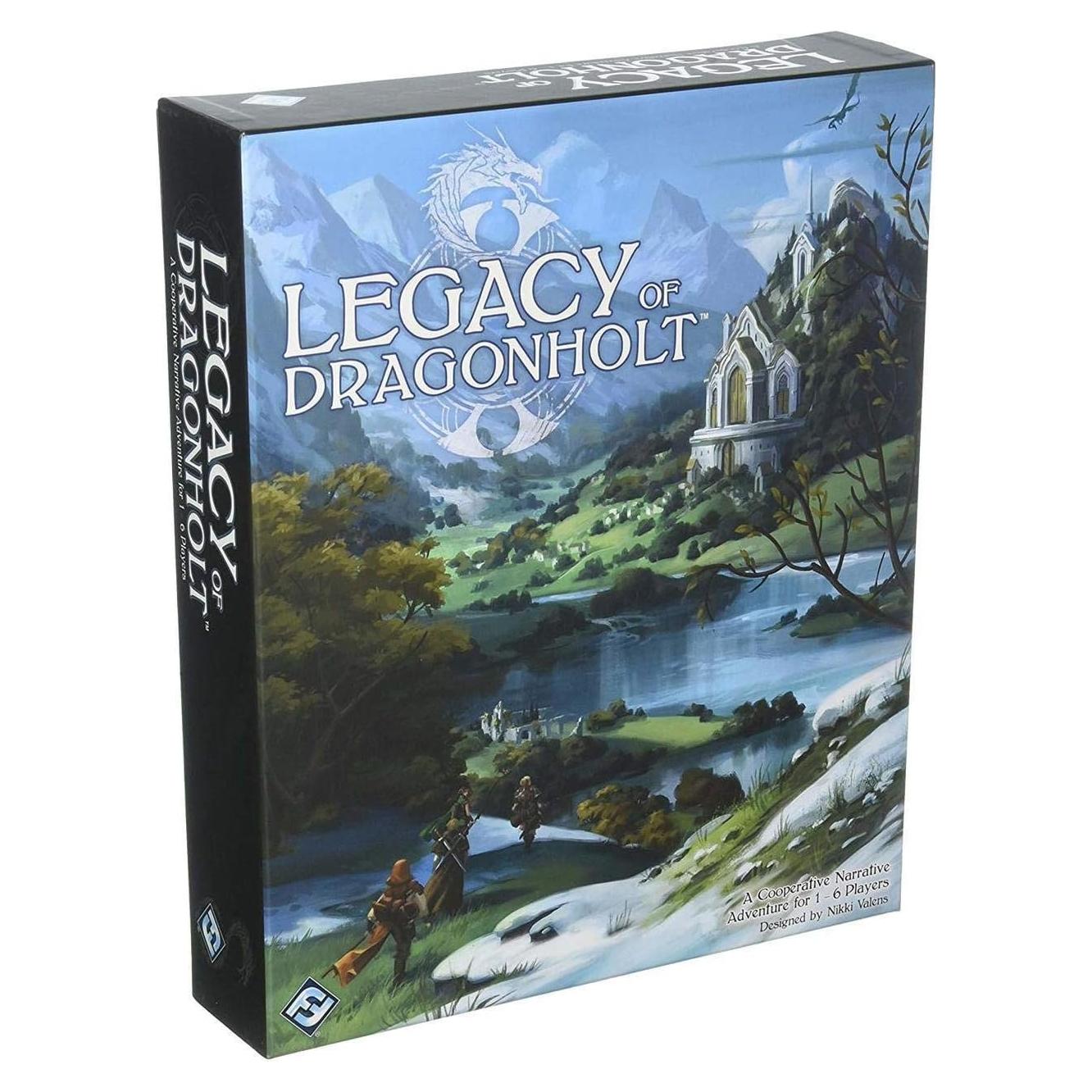Legado de Dragonholt Juego de Rol Fantasy Flight 1-6 Jugadores