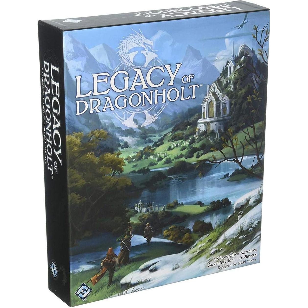 Legado de Dragonholt Juego de Rol Fantasy Flight 1-6 Jugadores