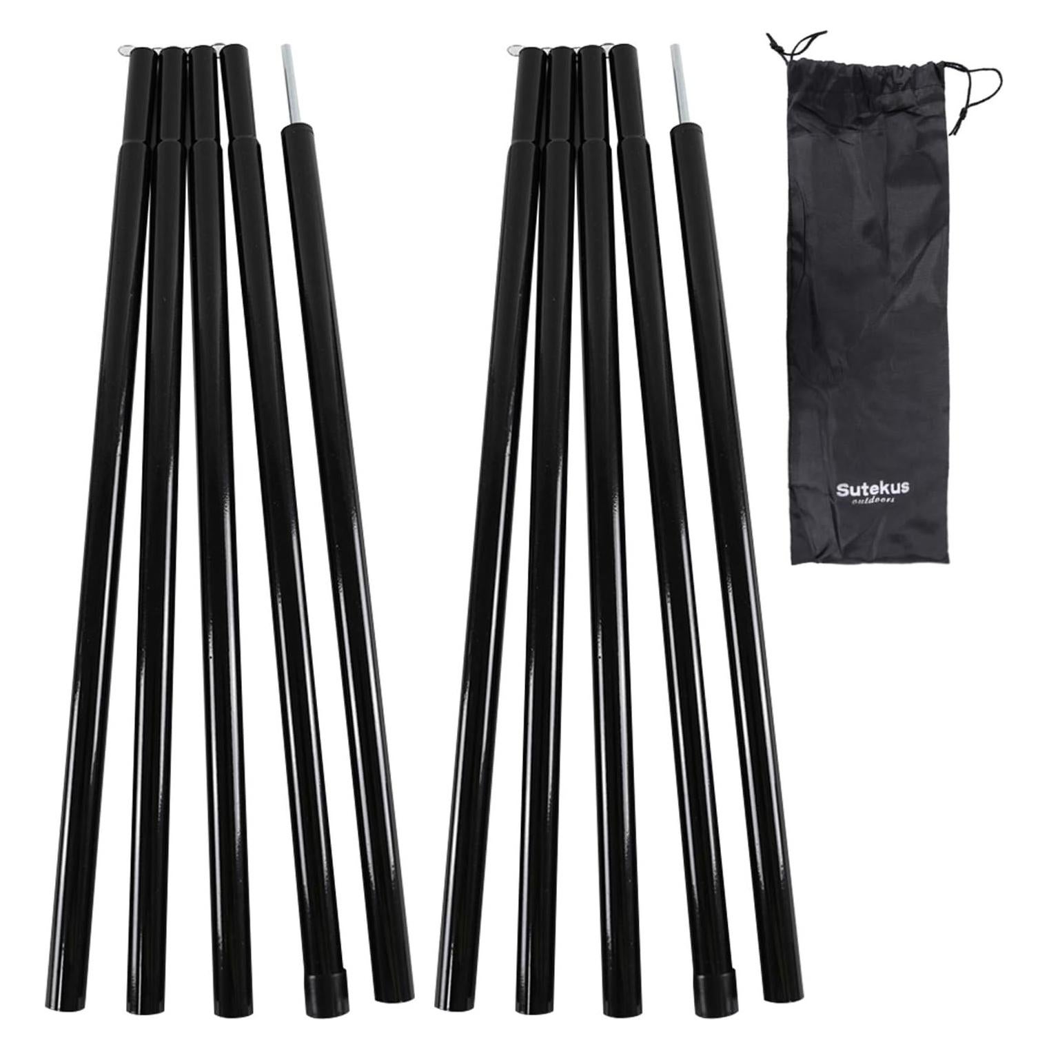 Poste de Carpa Ajustable Sutekus 2pc 190.5 cm Acero