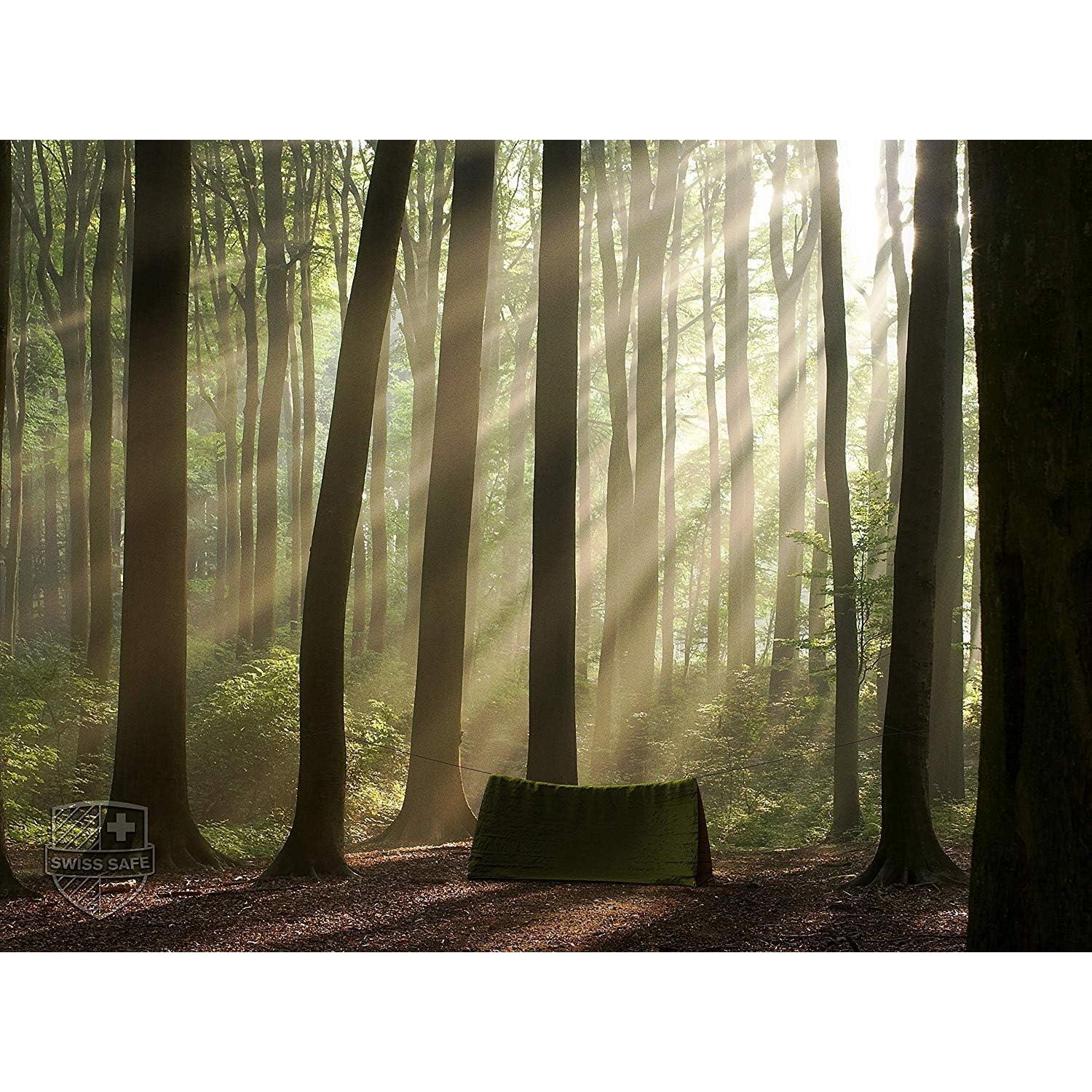 Tienda de Emergencia Reversible Swiss Safe 2 Personas Impermeable