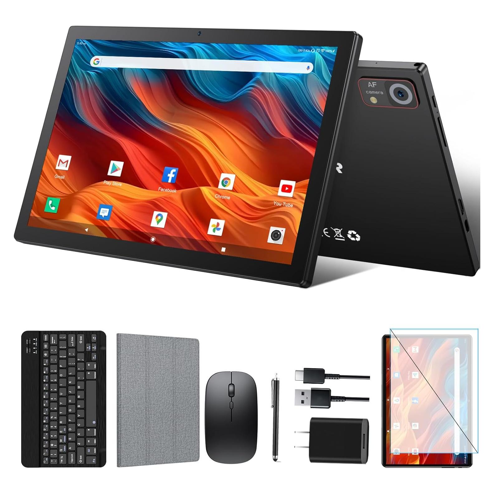 Tableta Android 14 ANTEMPER 10.1" 128GB 8GB RAM 5G