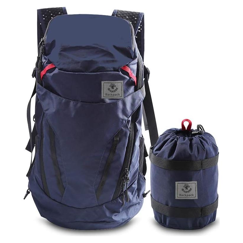 Mochila de Senderismo 4Monster 28L Plegable Resistente al Agua