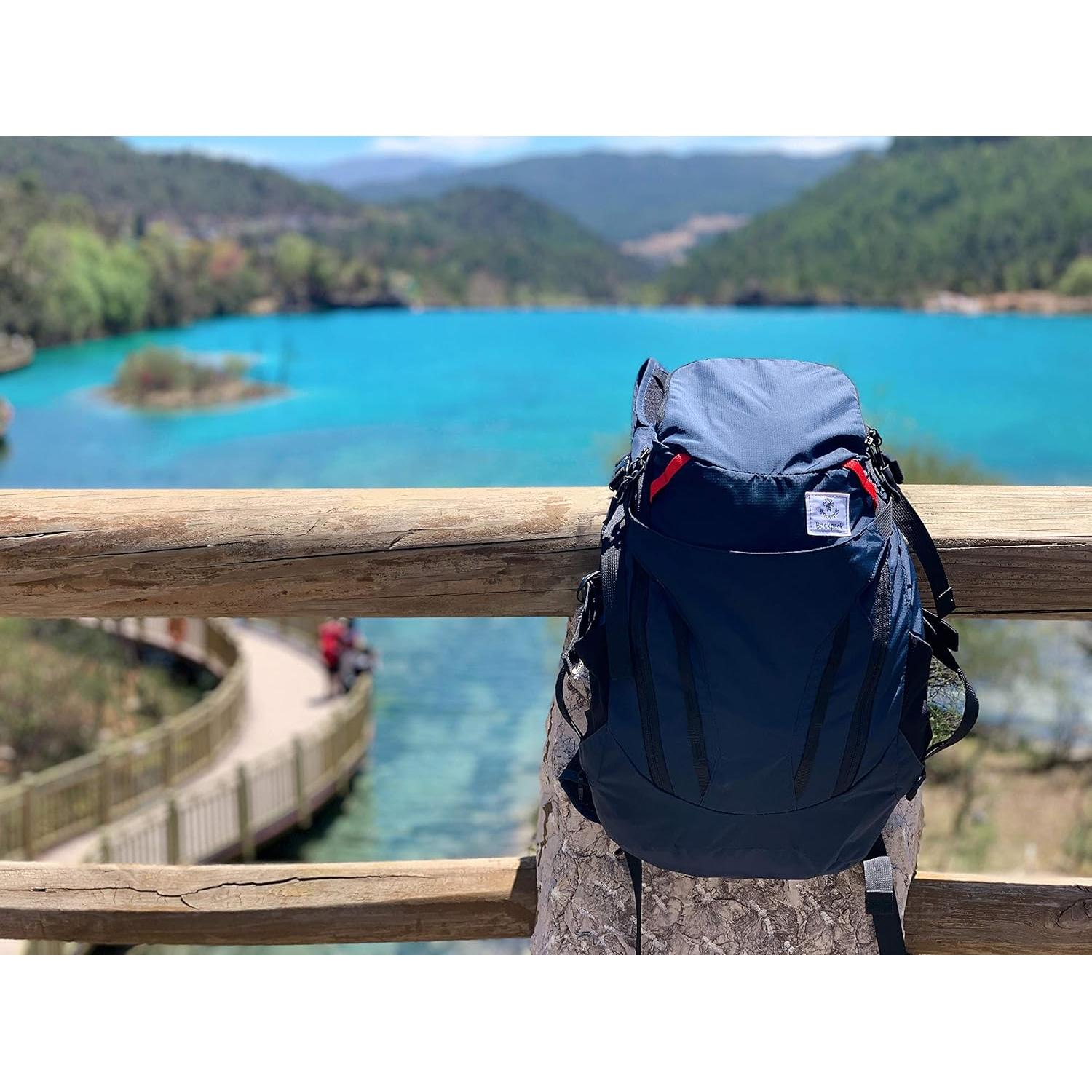 Mochila de Senderismo 4Monster 28L Plegable Resistente al Agua