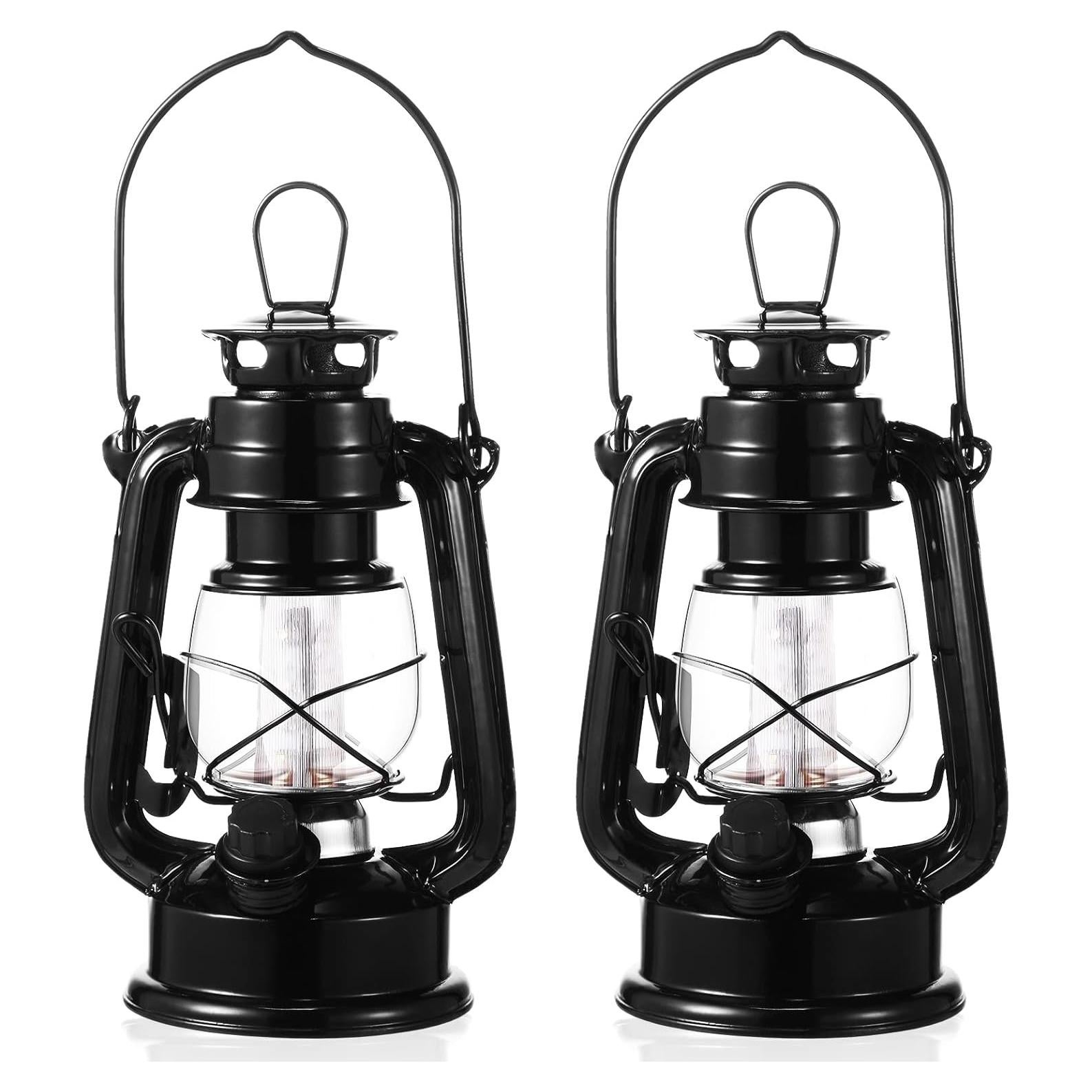 Lámpara de Huracán LED Vintage Hortsun 20.32cm 2 Pcs