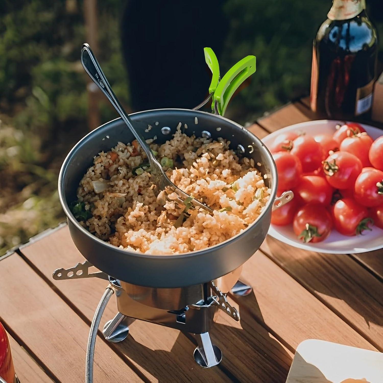 Juego de Utensilios de Cocina para Camping RETOONGKING 7 Piezas