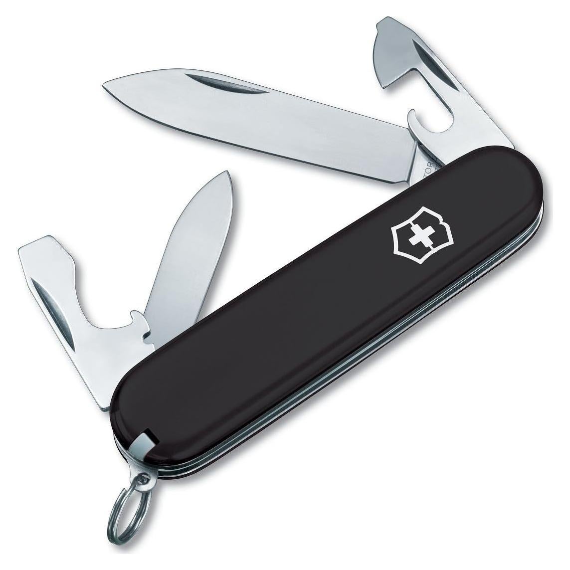 Cuchillo Suizo Victorinox Recruit 10 Funciones Negro 84mm