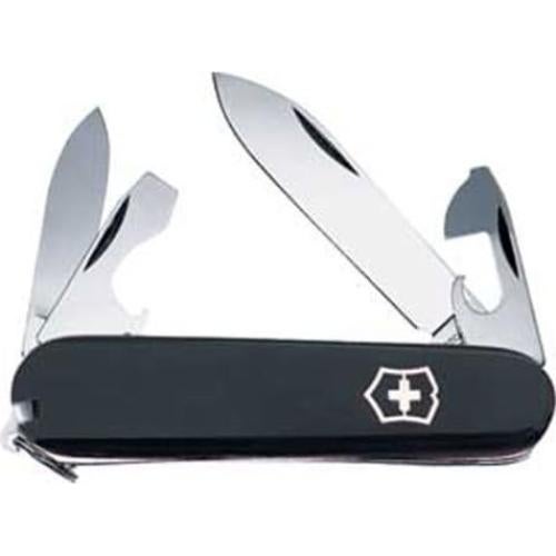Cuchillo Suizo Victorinox Recruit 10 Funciones Negro 84mm