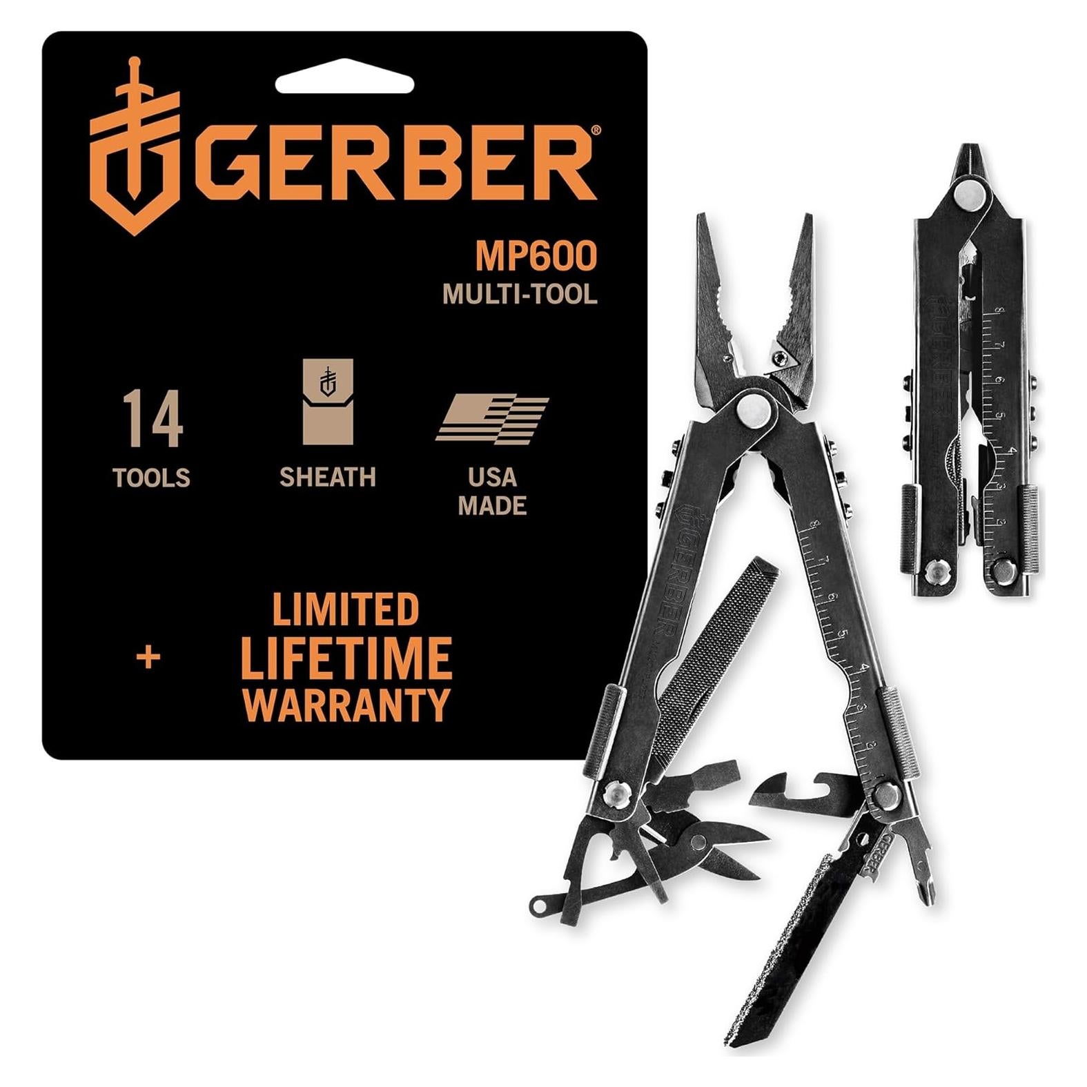 Gerber Multi-Plier 600 - Herramienta Multifuncional 14 en 1