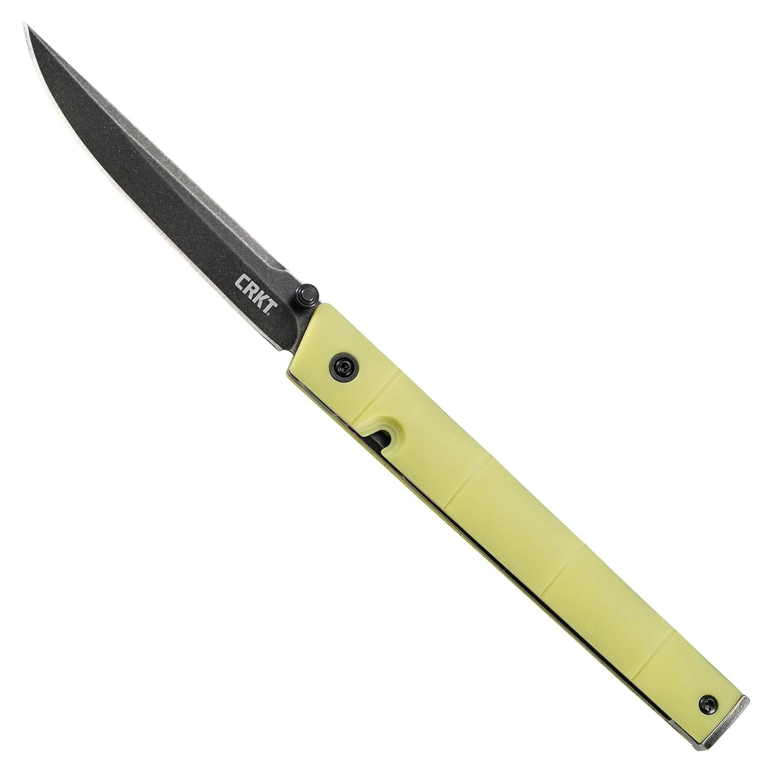 Cuchillo Plegable CRKT CEO Bambú 7096YGK EDC 78.92 mm