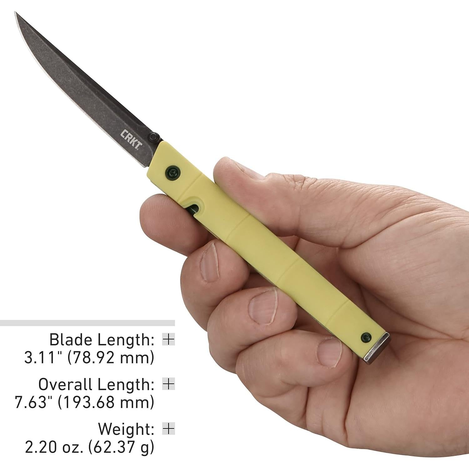 Cuchillo Plegable CRKT CEO Bambú 7096YGK EDC 78.92 mm