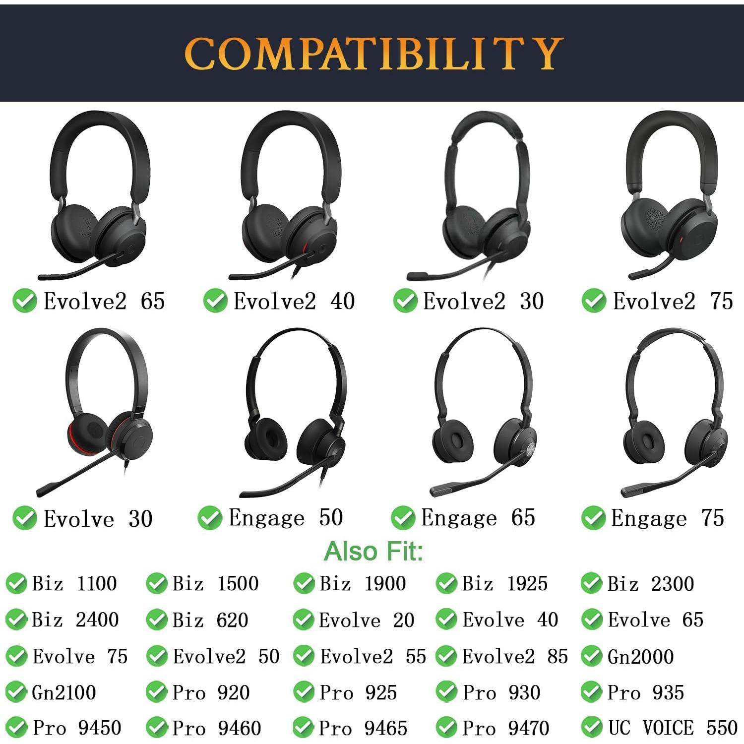 Filtro Pop de Espuma SOULWIT para Micrófono Jabra - Negro