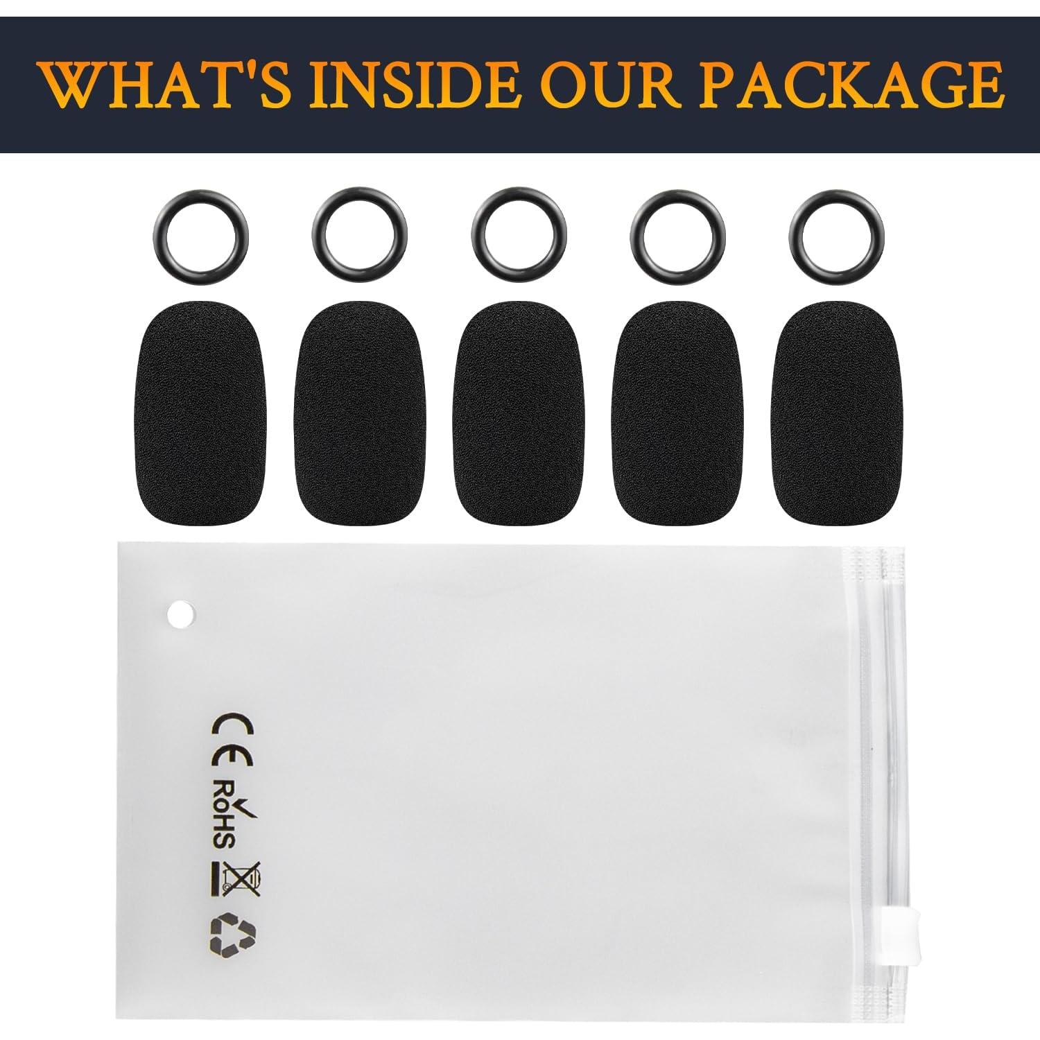 Filtro Pop de Espuma SOULWIT para Micrófono Jabra - Negro