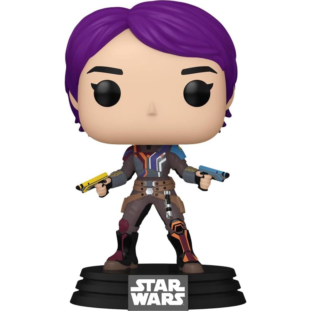 Funko Pop! Star Wars Ahsoka Sabine Wren Brilla en Oscuridad