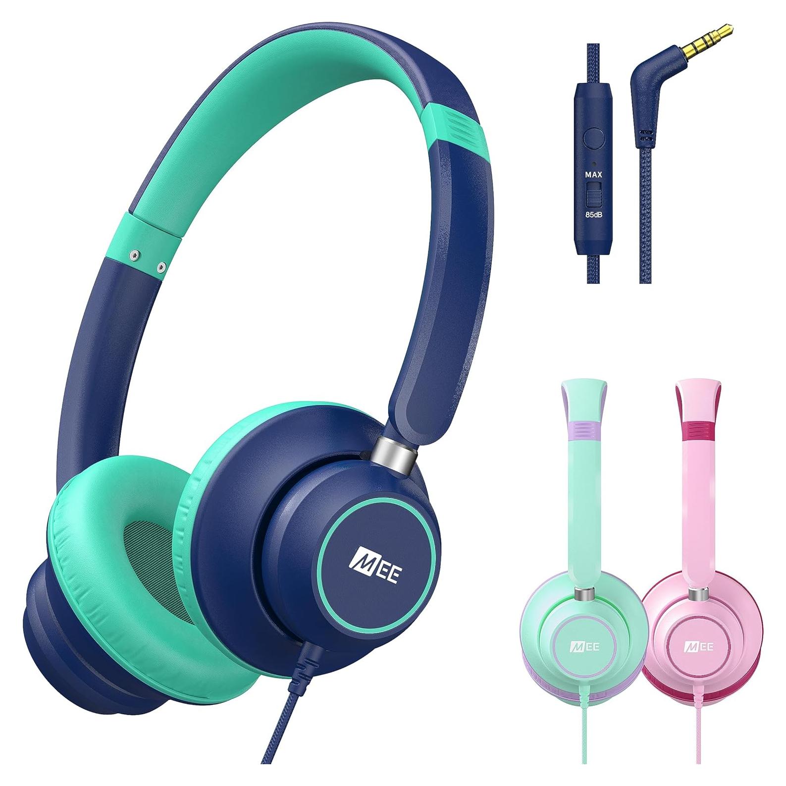 Auriculares MEE audio KidJamz KJ45 para Niños 3.5mm Azul