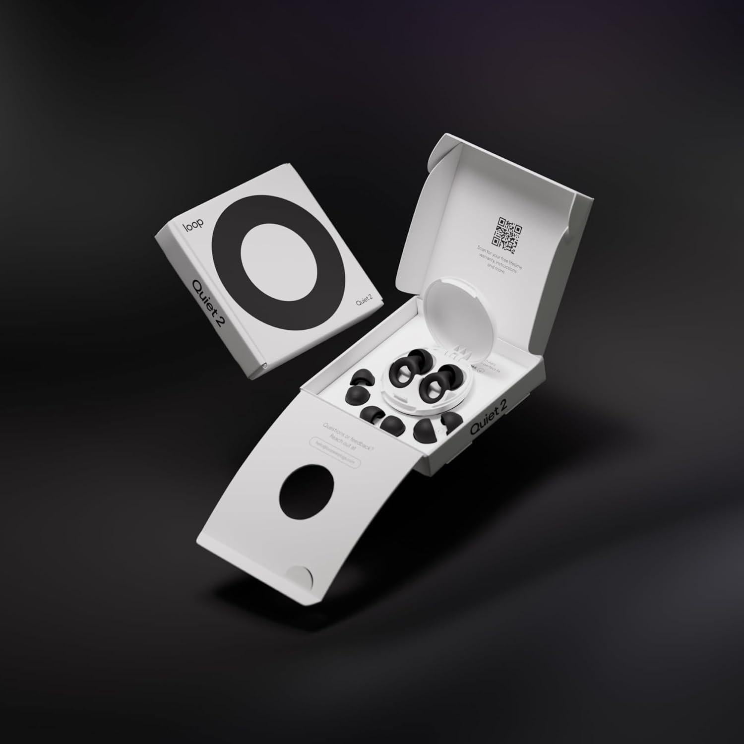 Tapones para oídos Loop Quiet 2 - Reducción de ruido 24 dB