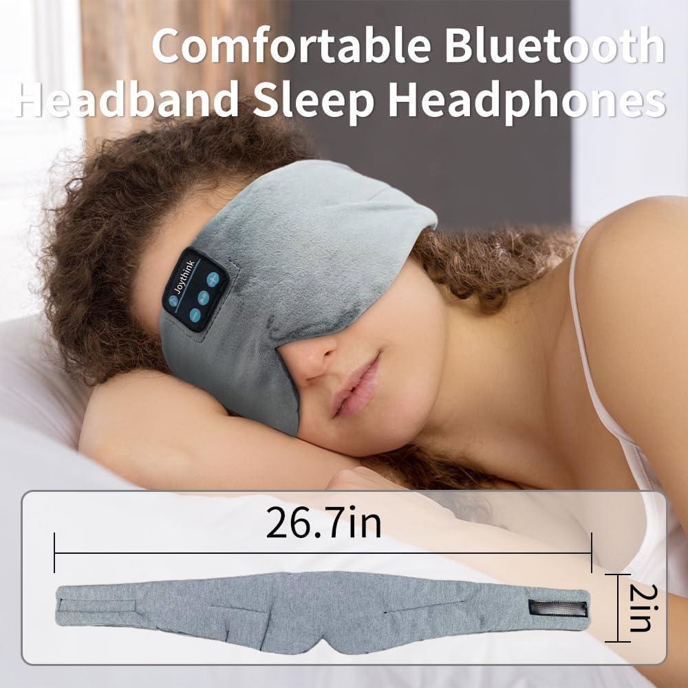 Máscara para Dormir Bluetooth Joythink Gris con Auriculares