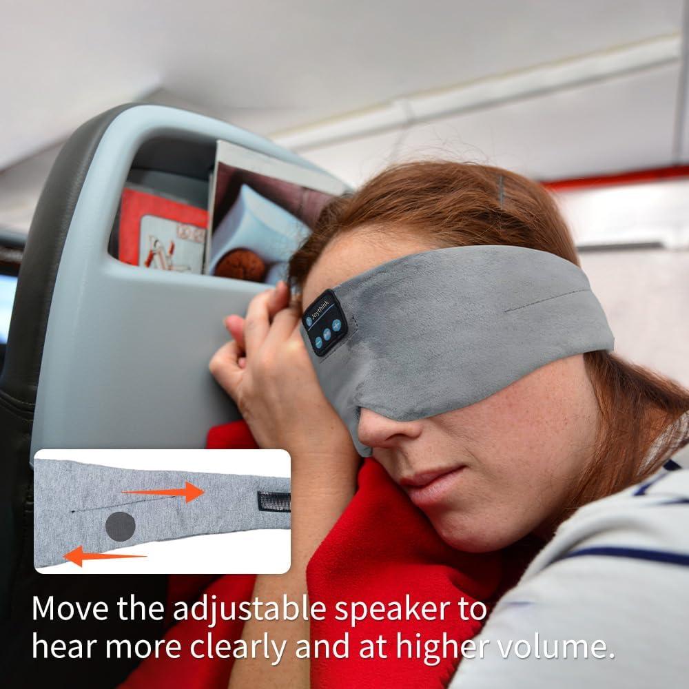 Máscara para Dormir Bluetooth Joythink Gris con Auriculares